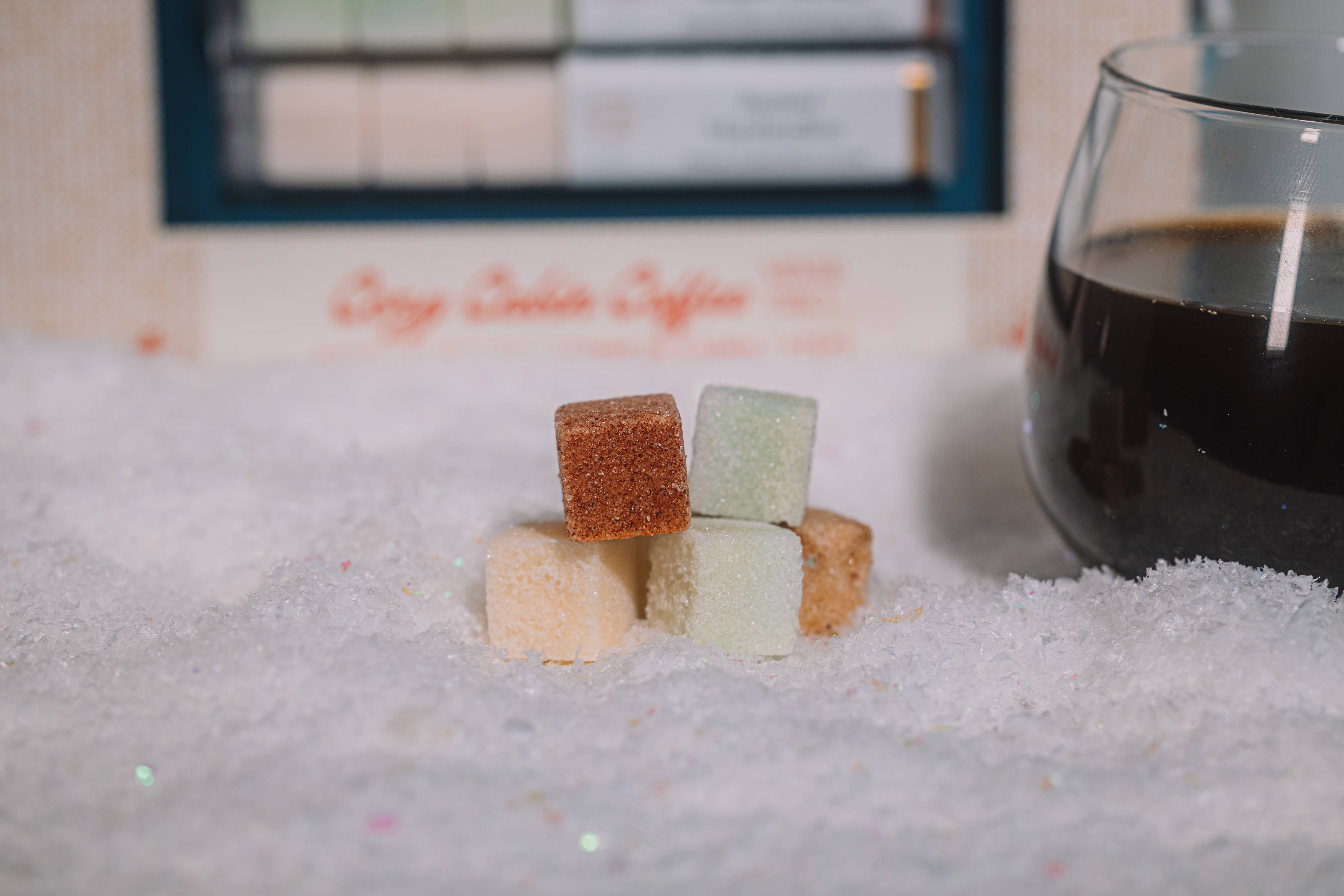 Winter Coffee Mixer Cube Trio | Maple, Pistachio, Marshmallow
