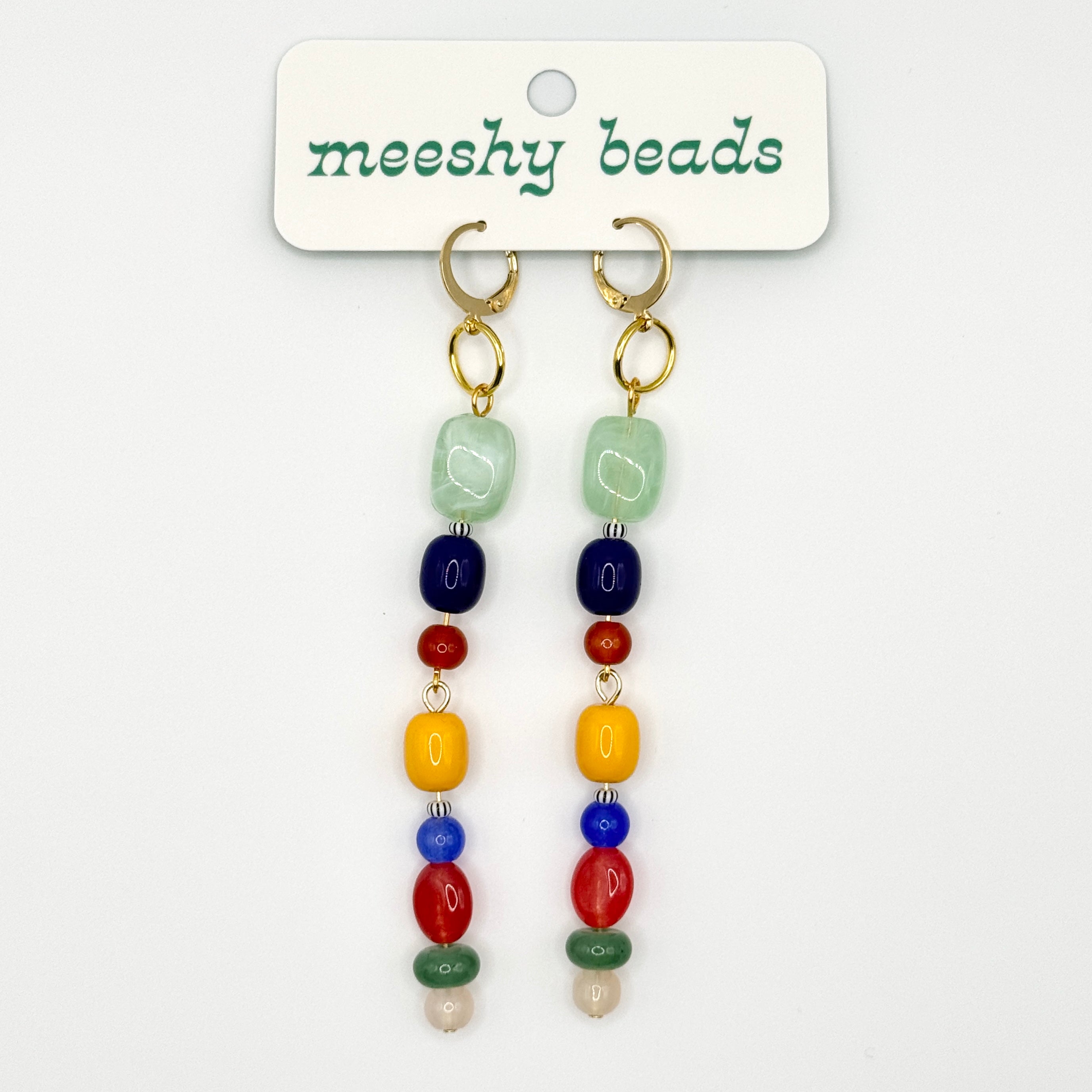 Beaded Dangle Earrings