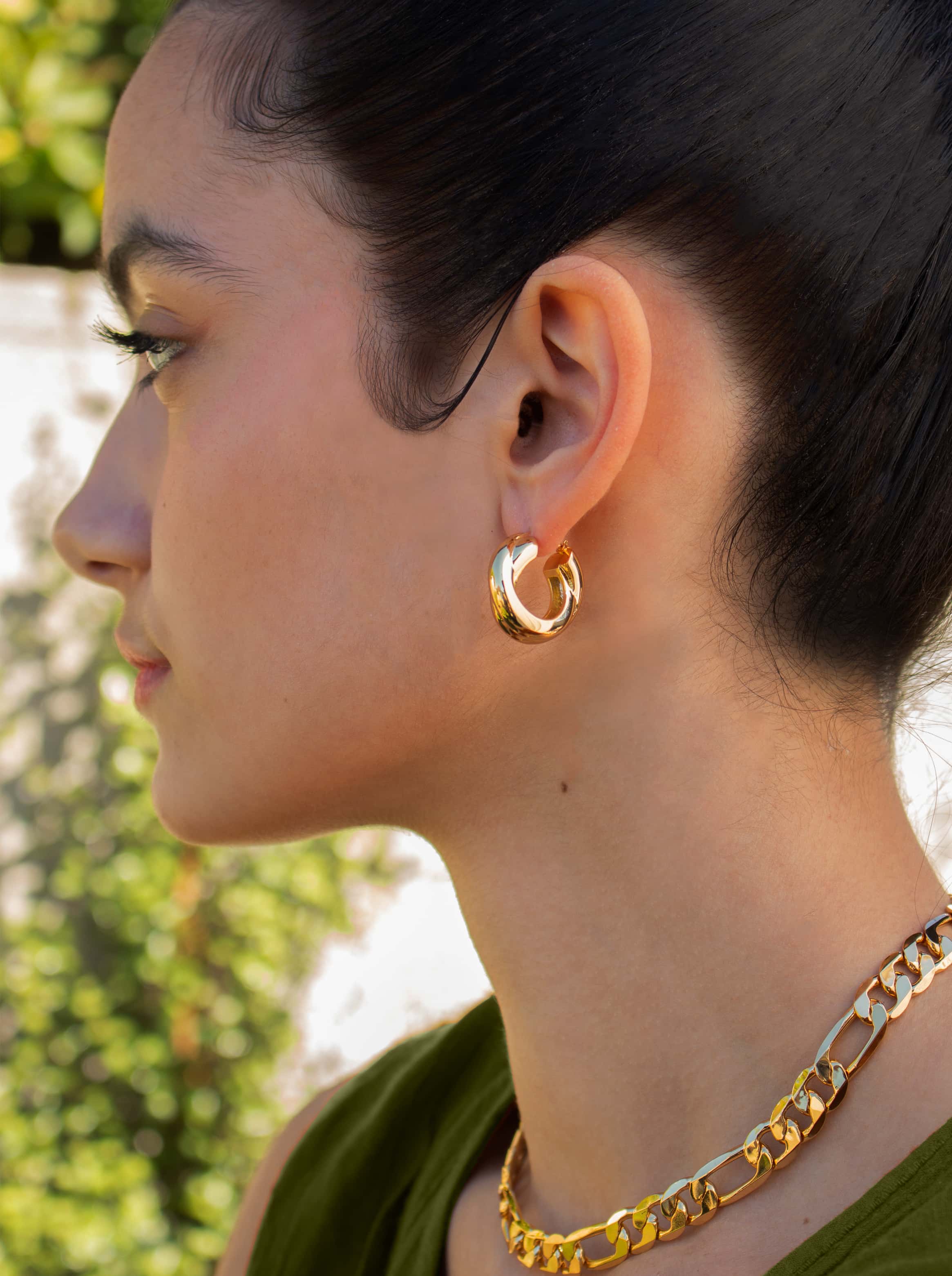 Hoop Earrings | Gold