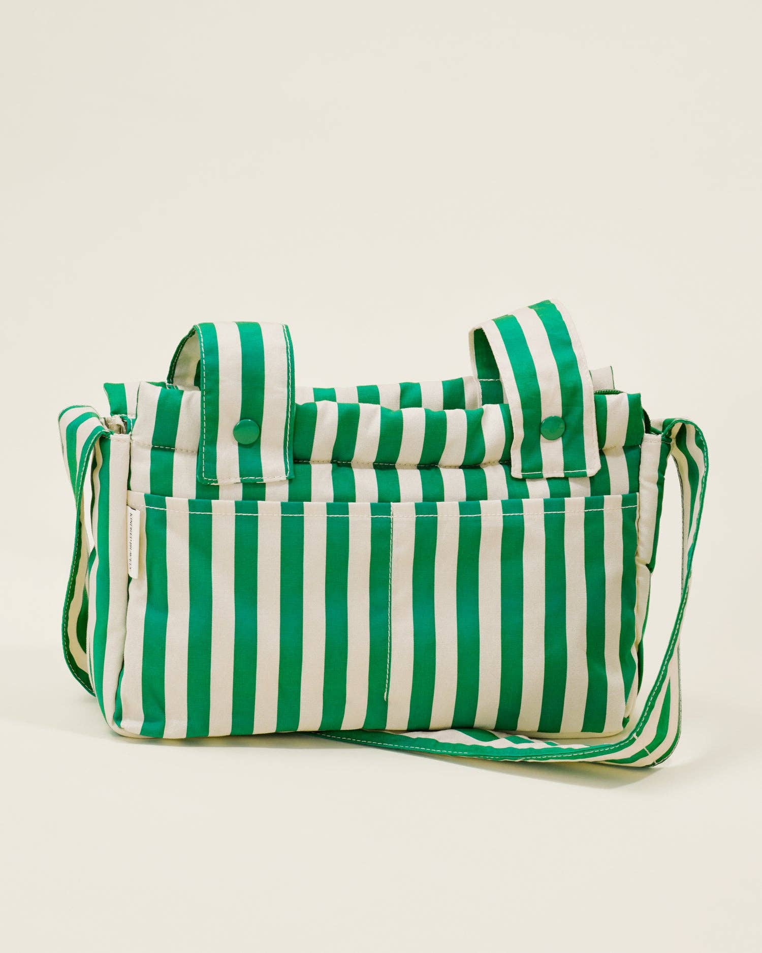 Stroller Party Caddy Bag | Green Stripe
