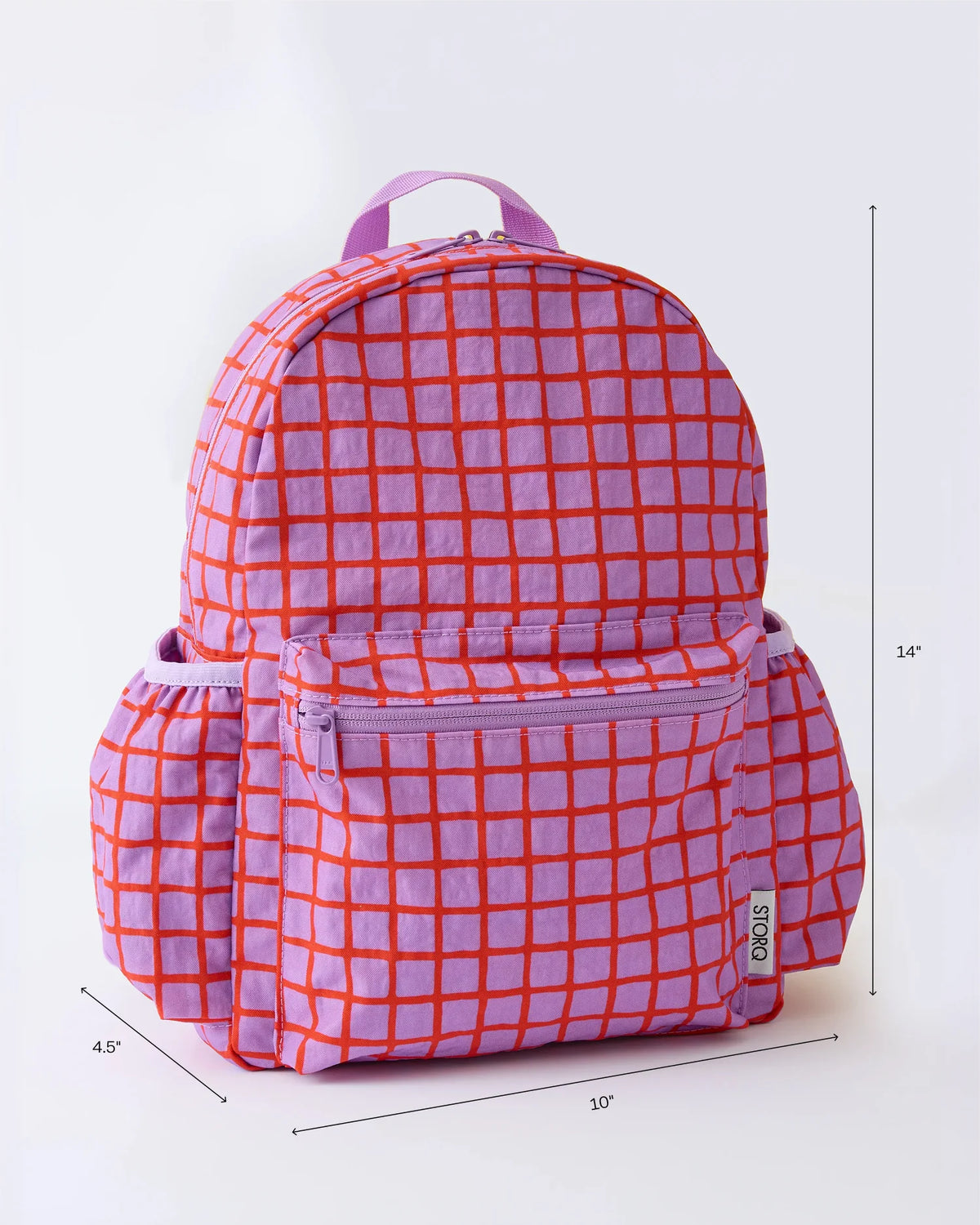 Cool Kid Backpack | Orchid Grid