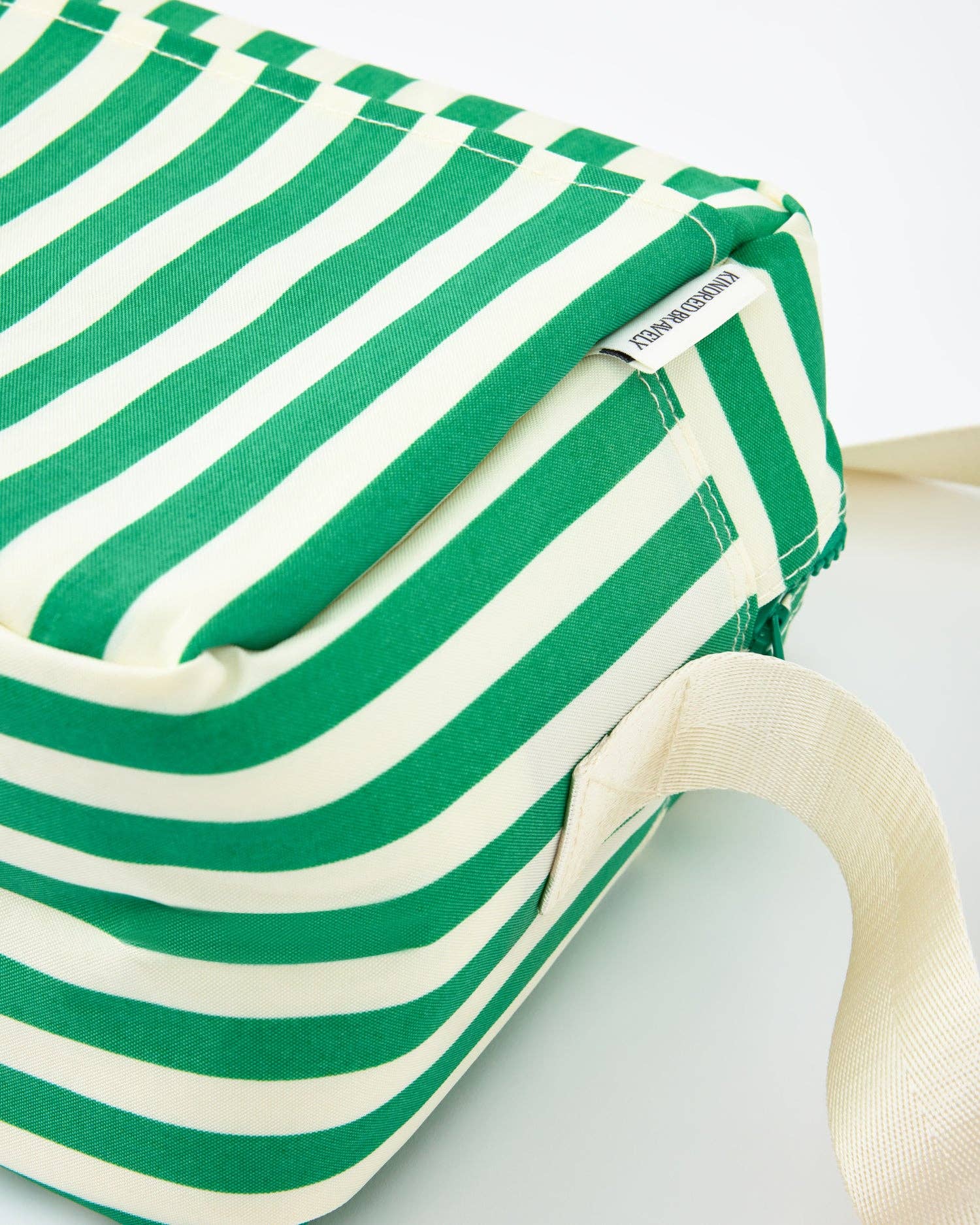 Jumbo Cooler Bag | Green Stripe