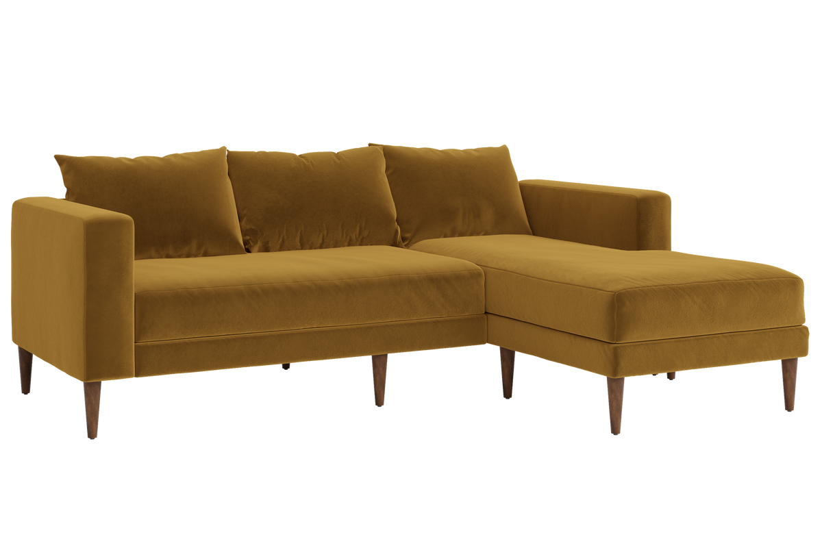 The Essential Sectional | Recycled Velvet