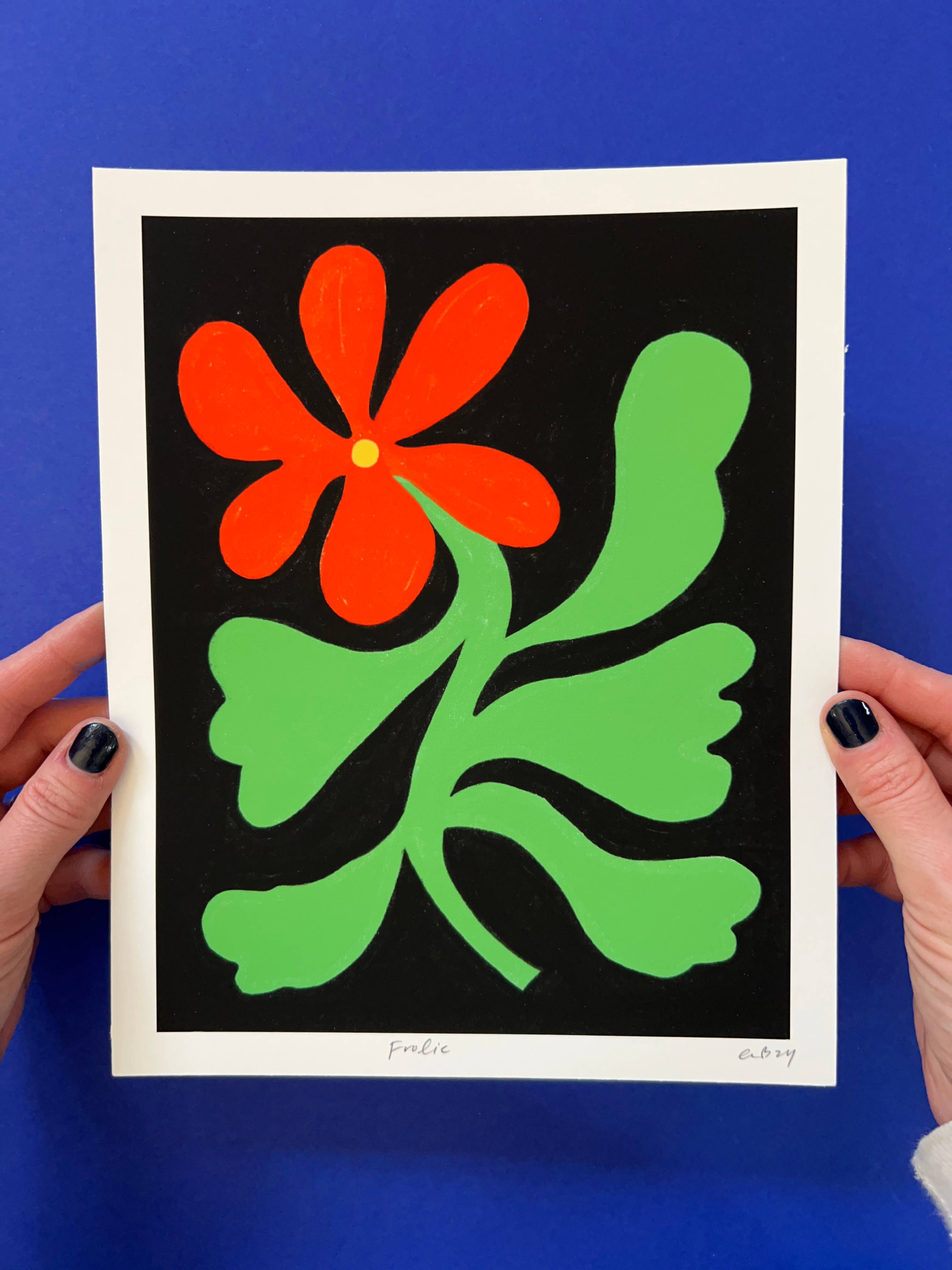 Frolic Giclée Print: 8x10”