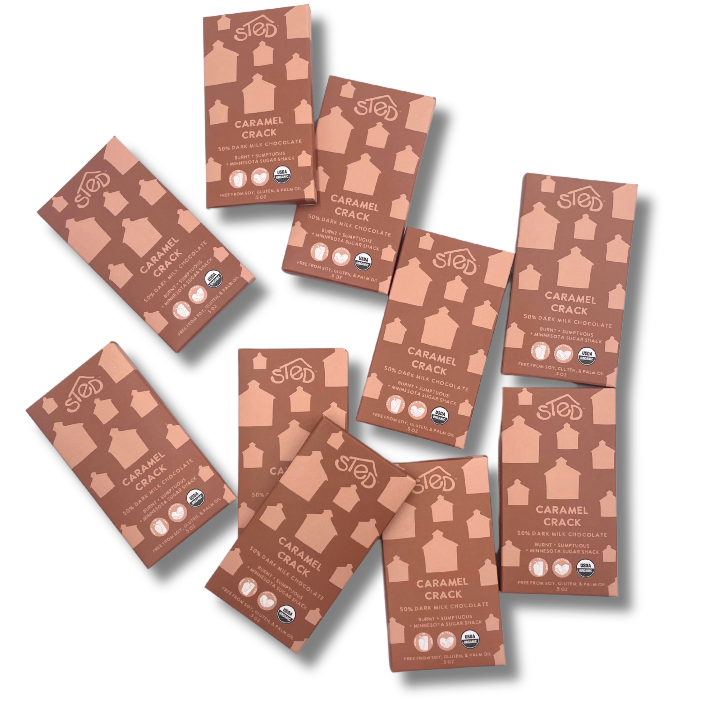 Mini Caramel Crack Chocolate Bar