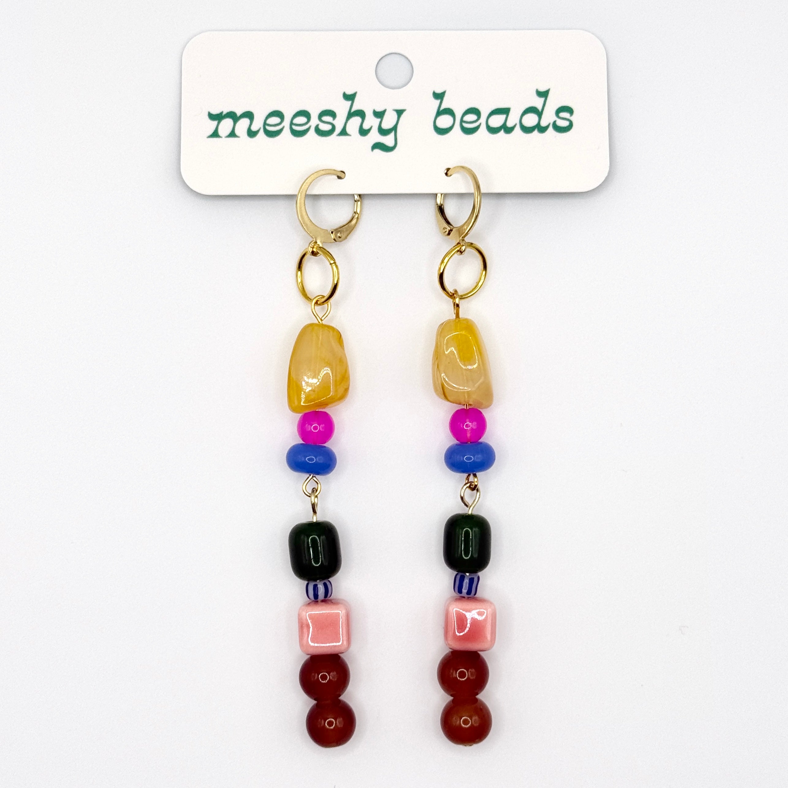 Beaded Dangle Earrings