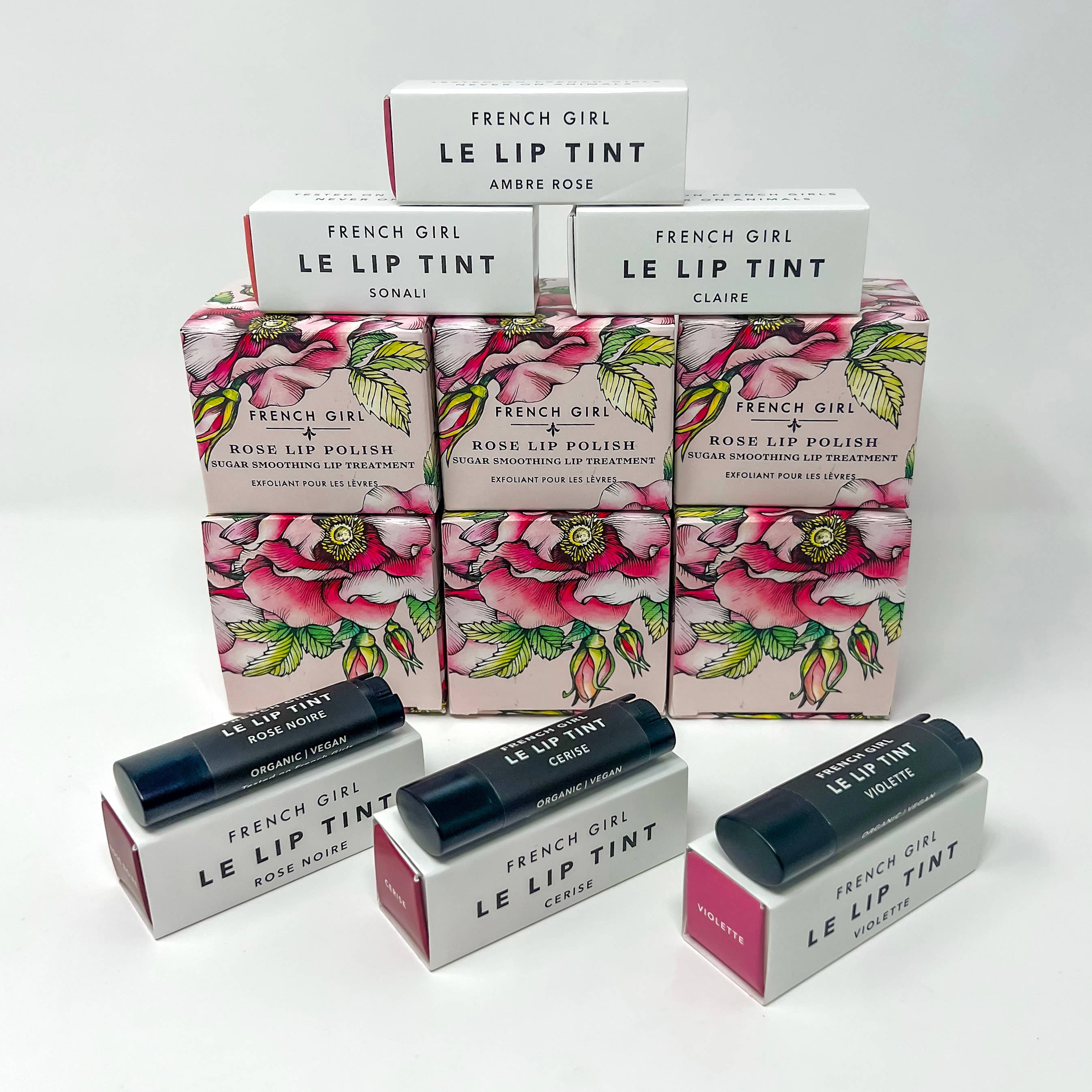 Rose Lip Polish Deluxe Mini
