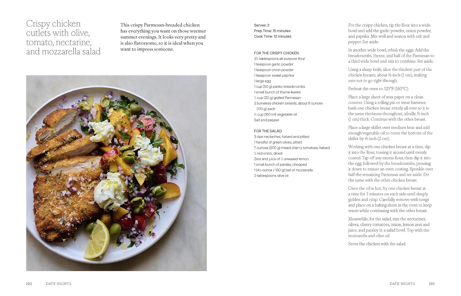 A Meal for Two | Cookbook