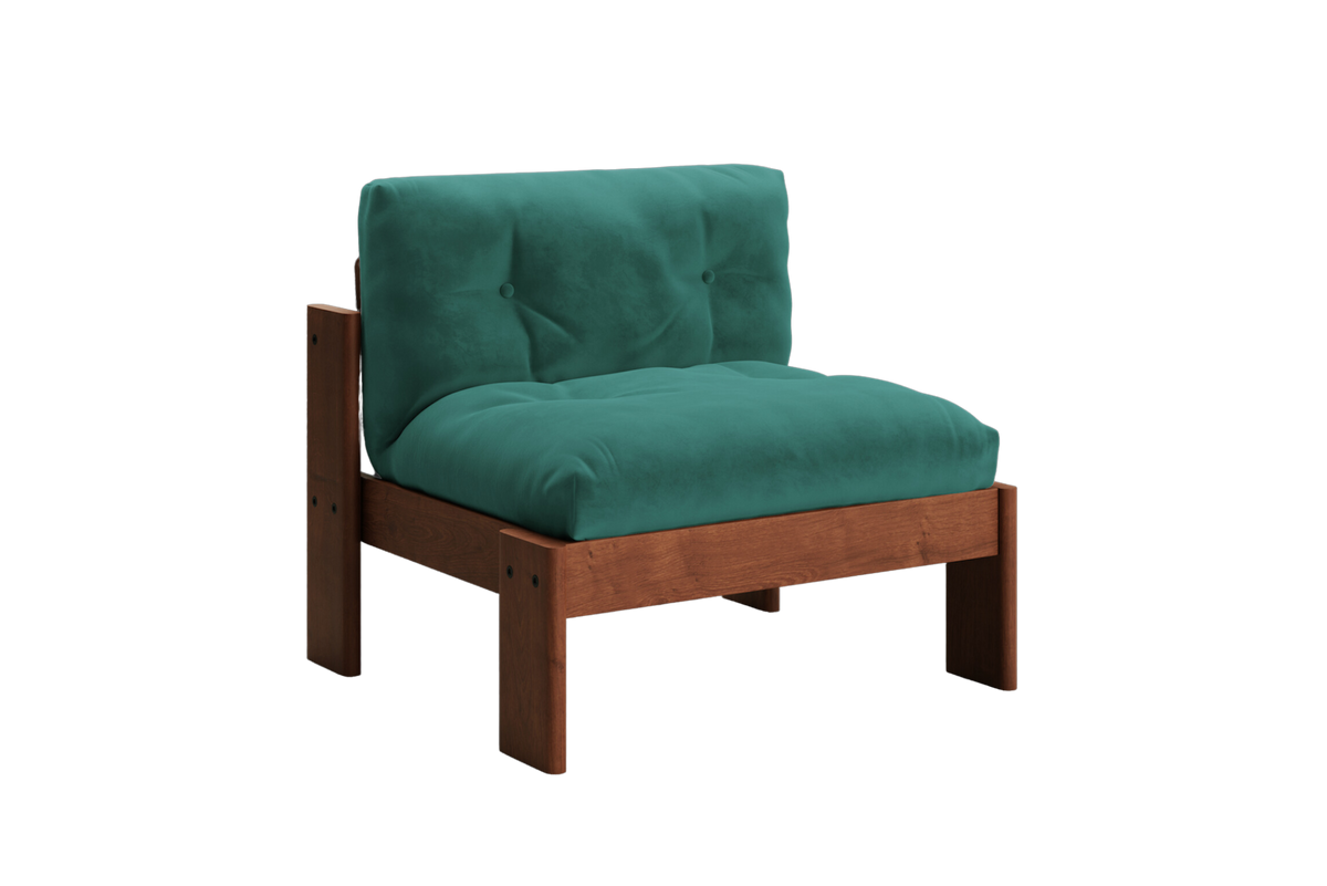 The Bacana Lounge Chair | Recycled Velvet