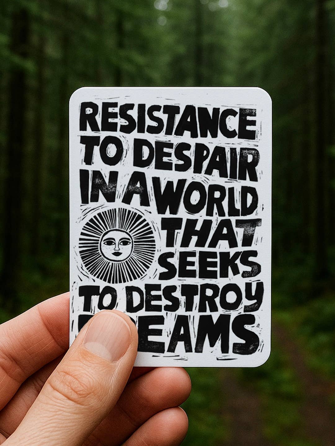 Sticker - Resistance to Despair