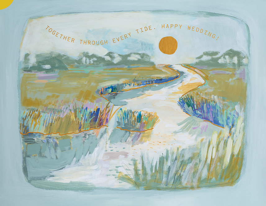 Every Tide | Wedding Card