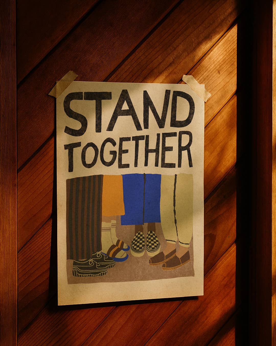 Art Print - Stand Together: 8x10