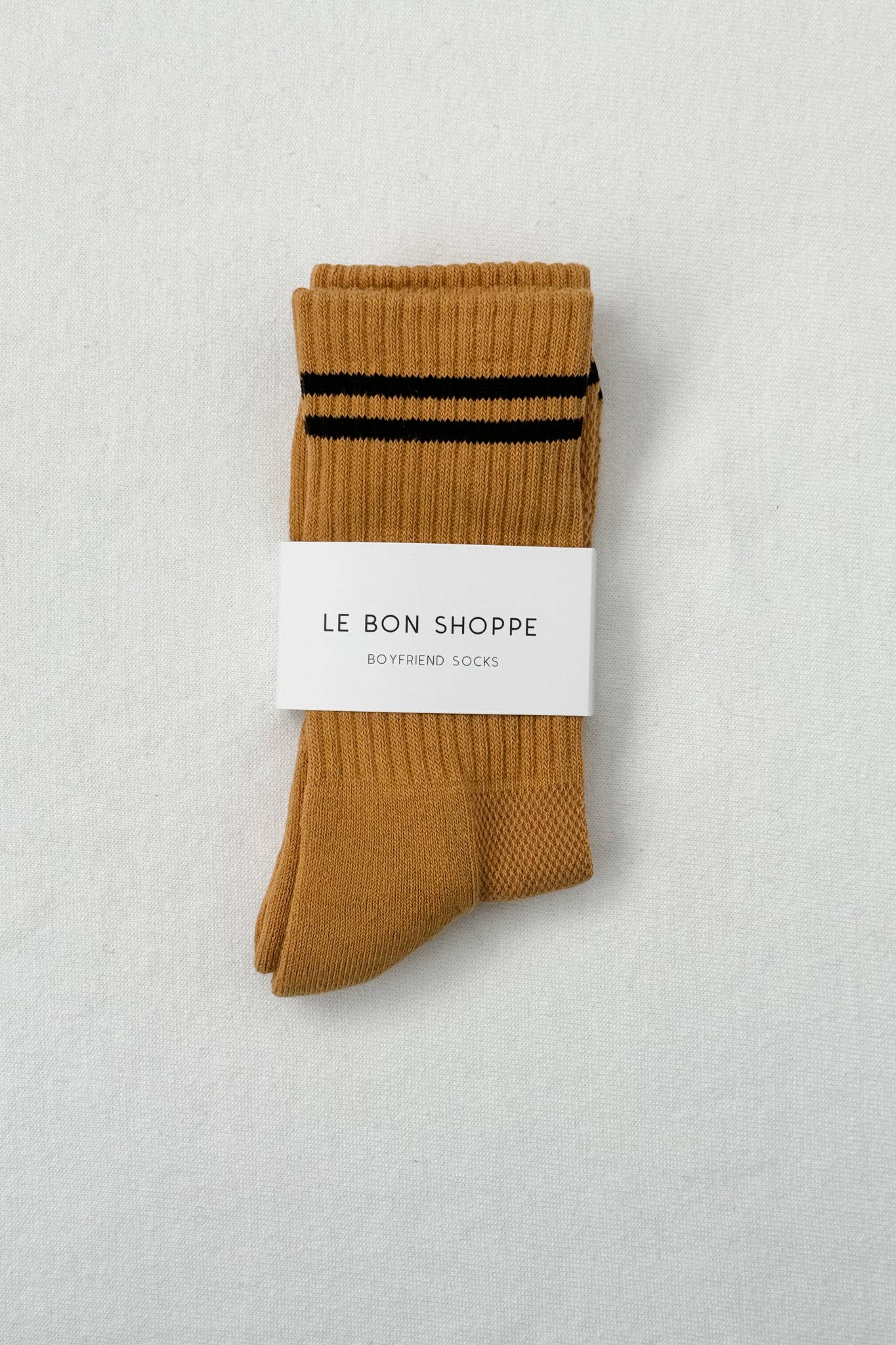 Boyfriend Socks: Clean White