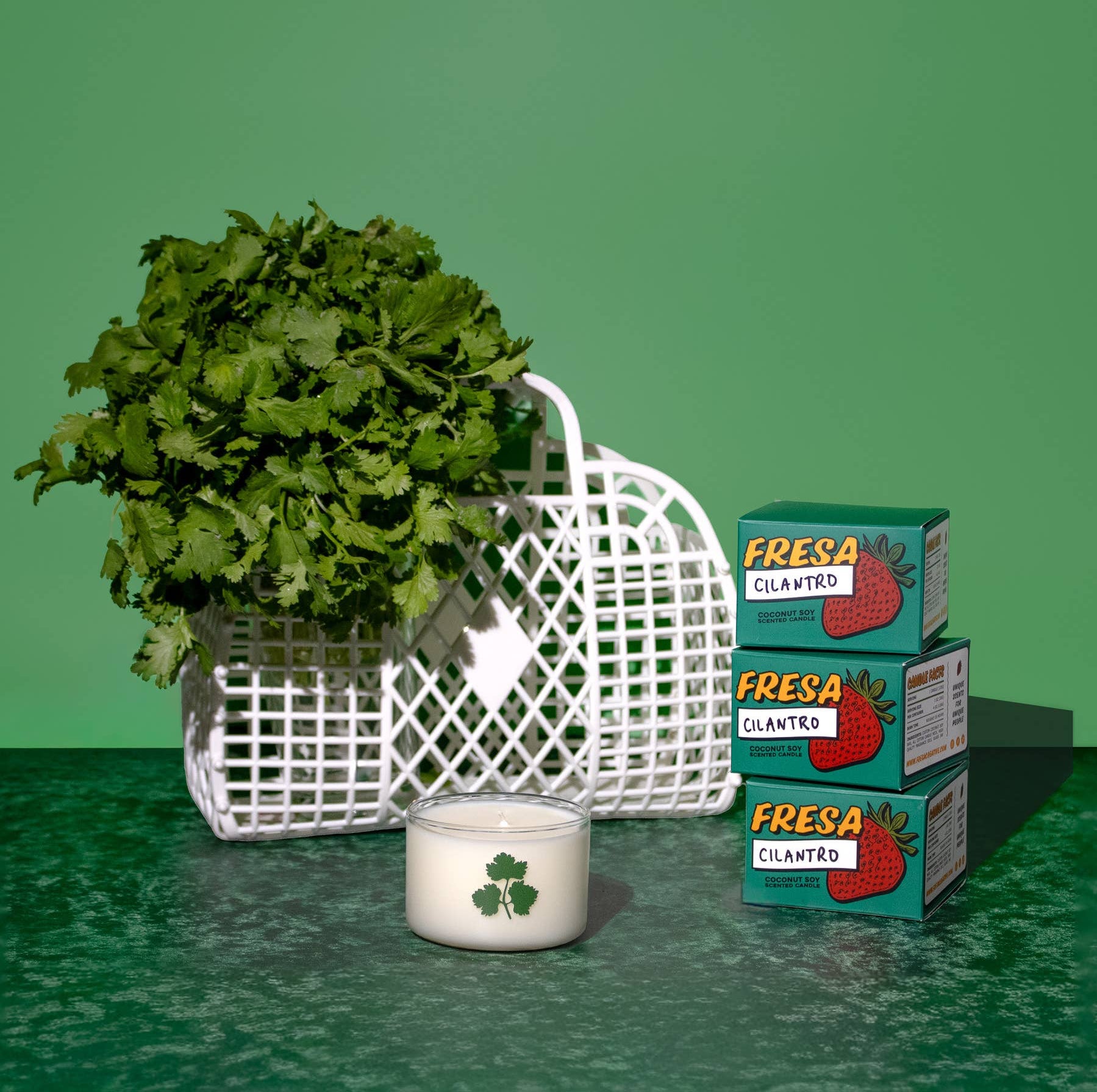 Cilantro Mini Candle