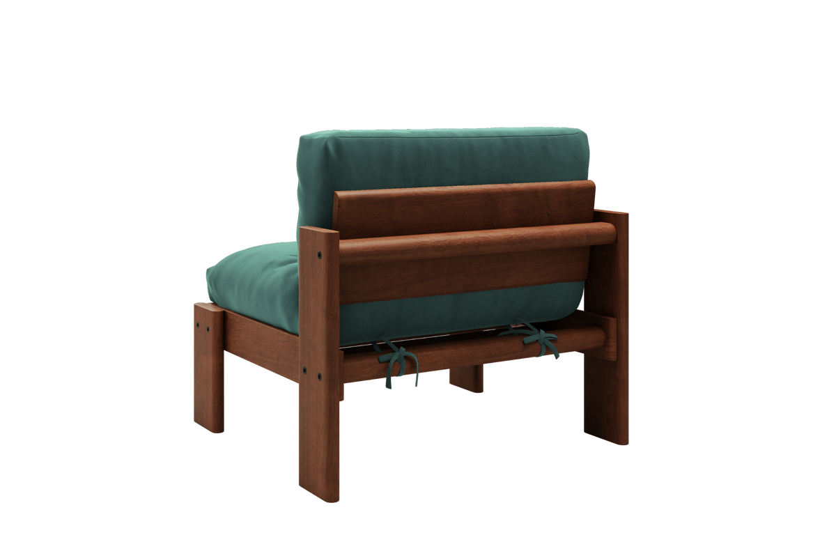 The Bacana Lounge Chair | Recycled Velvet