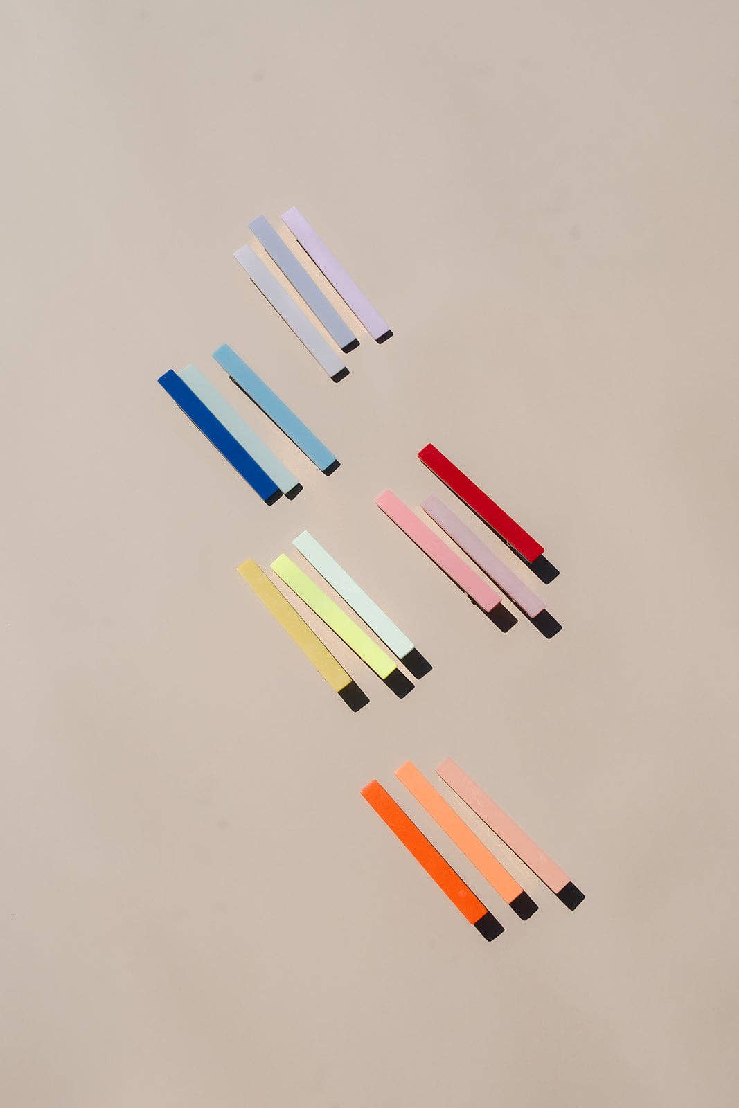 Evie Hair Clips | Rose