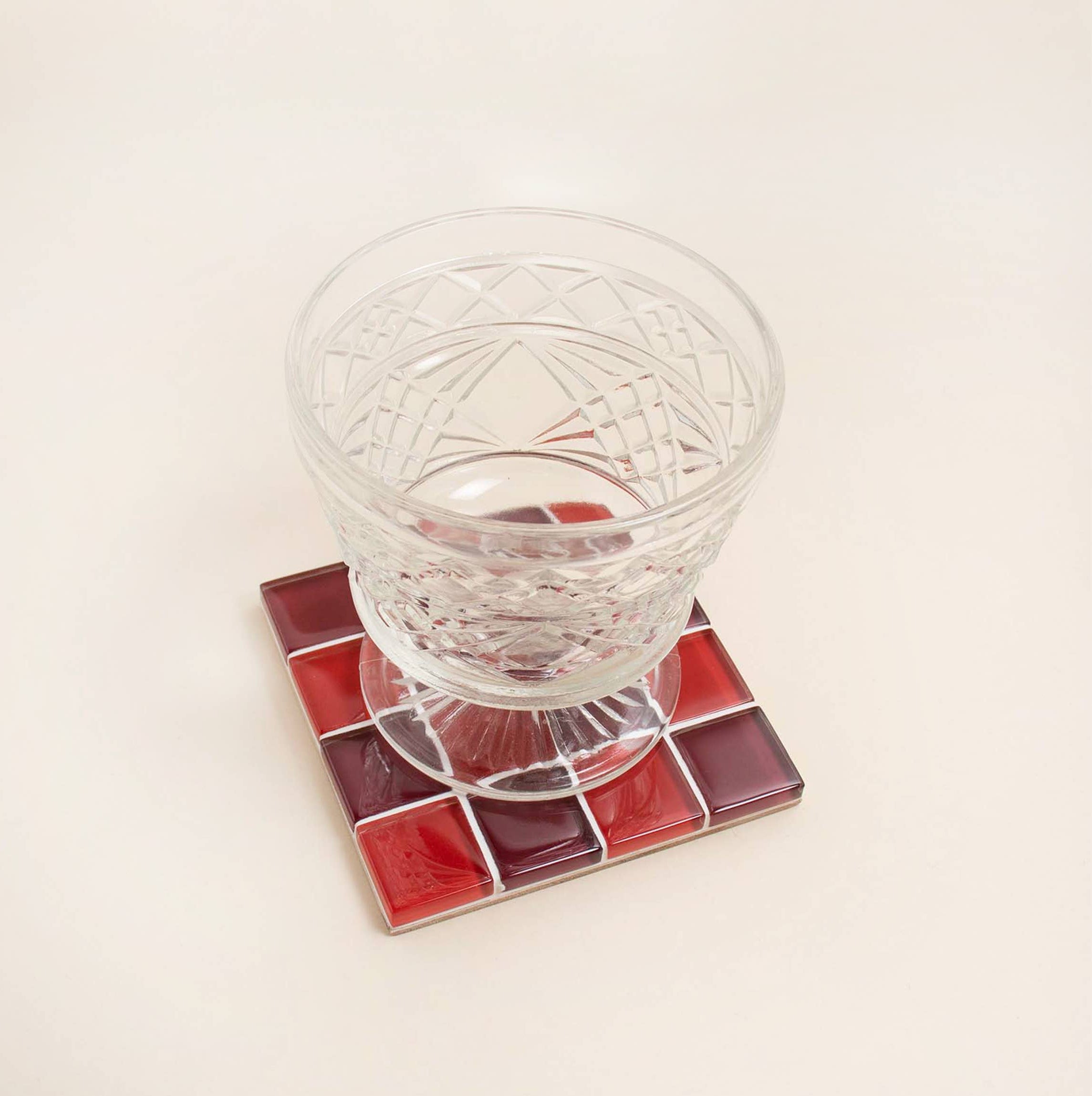 Glass Tile Coaster | Mon Amour