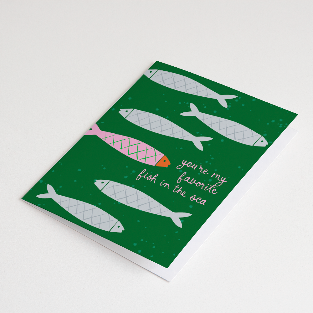 You’re My Favorite Fish in the Sea | Greeting Card