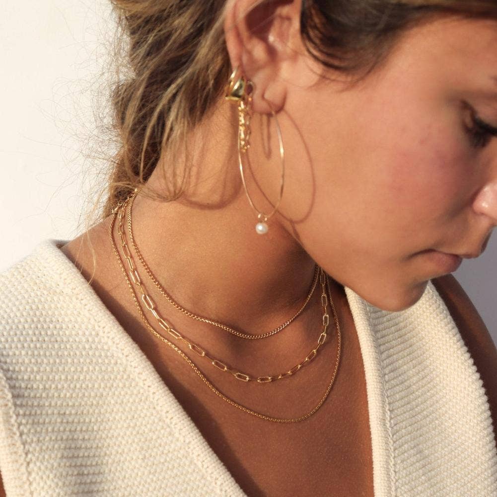 Makara Chain | Sterling Silver / 16"