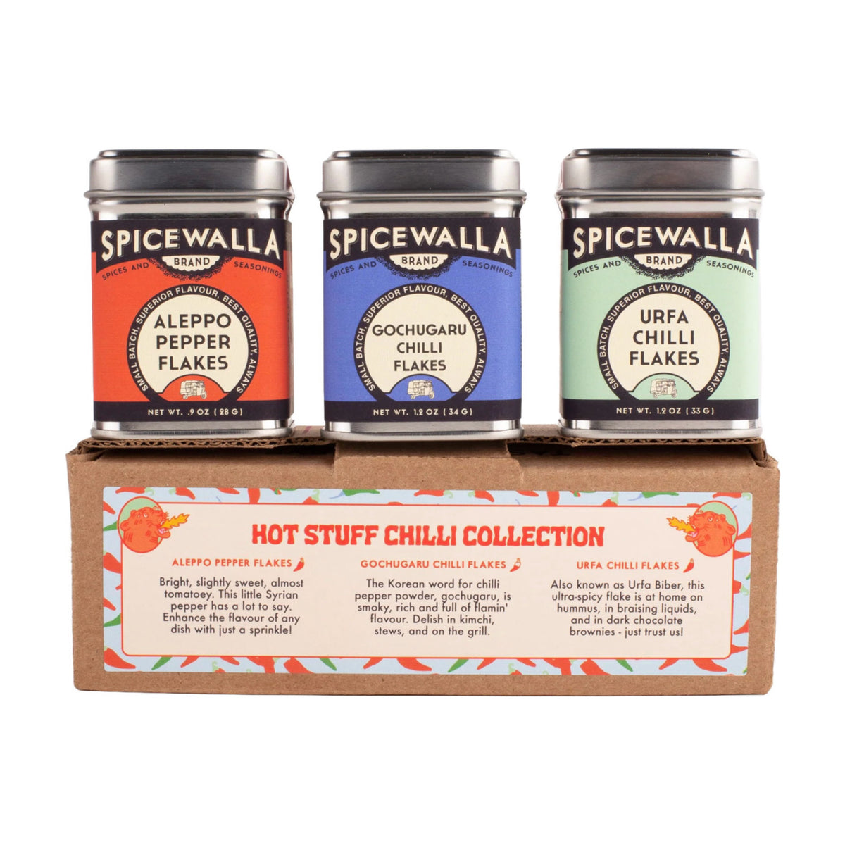 Hot Stuff Chilli Collection | 3-Pack Spice Set
