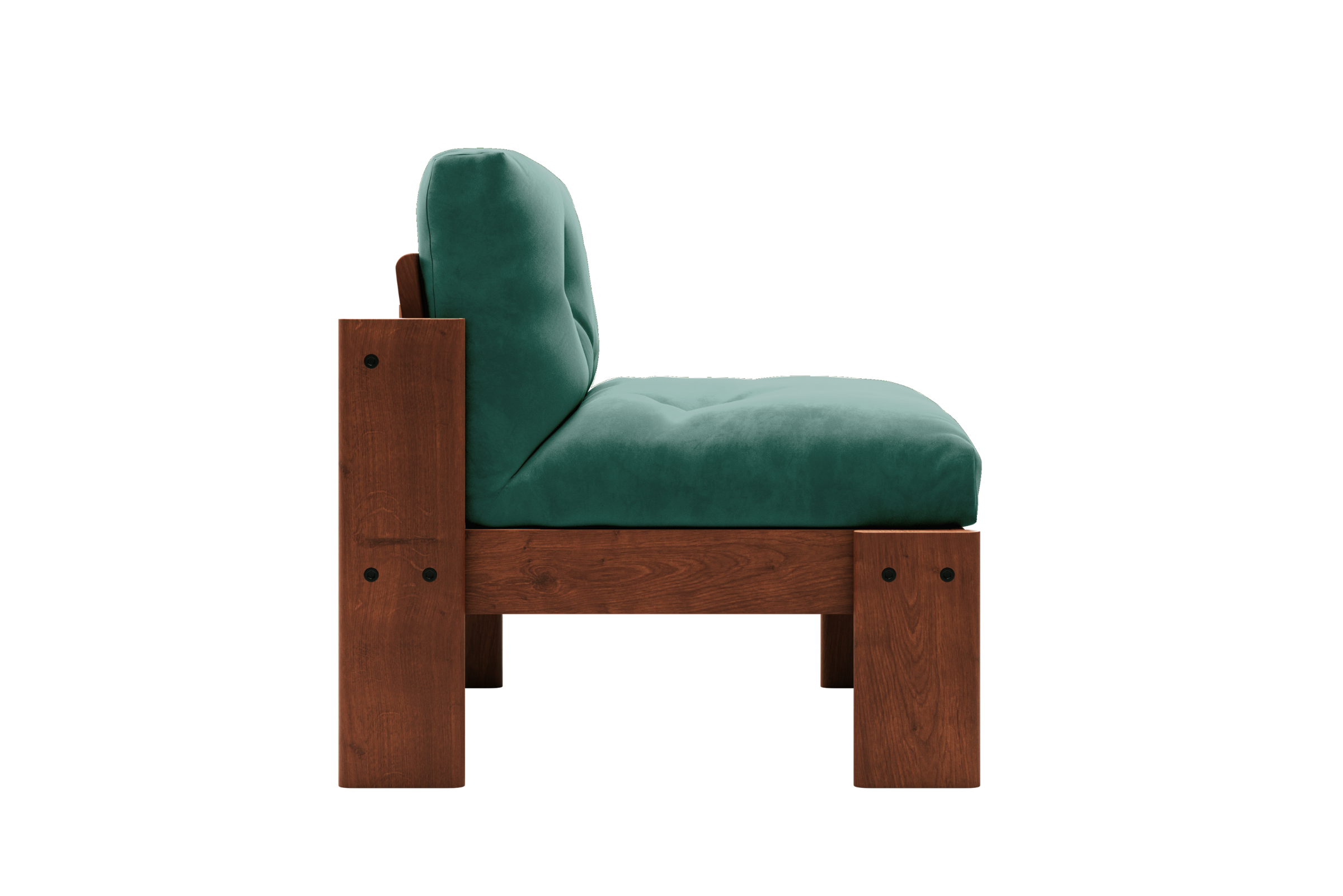 The Bacana Lounge Chair | Recycled Velvet