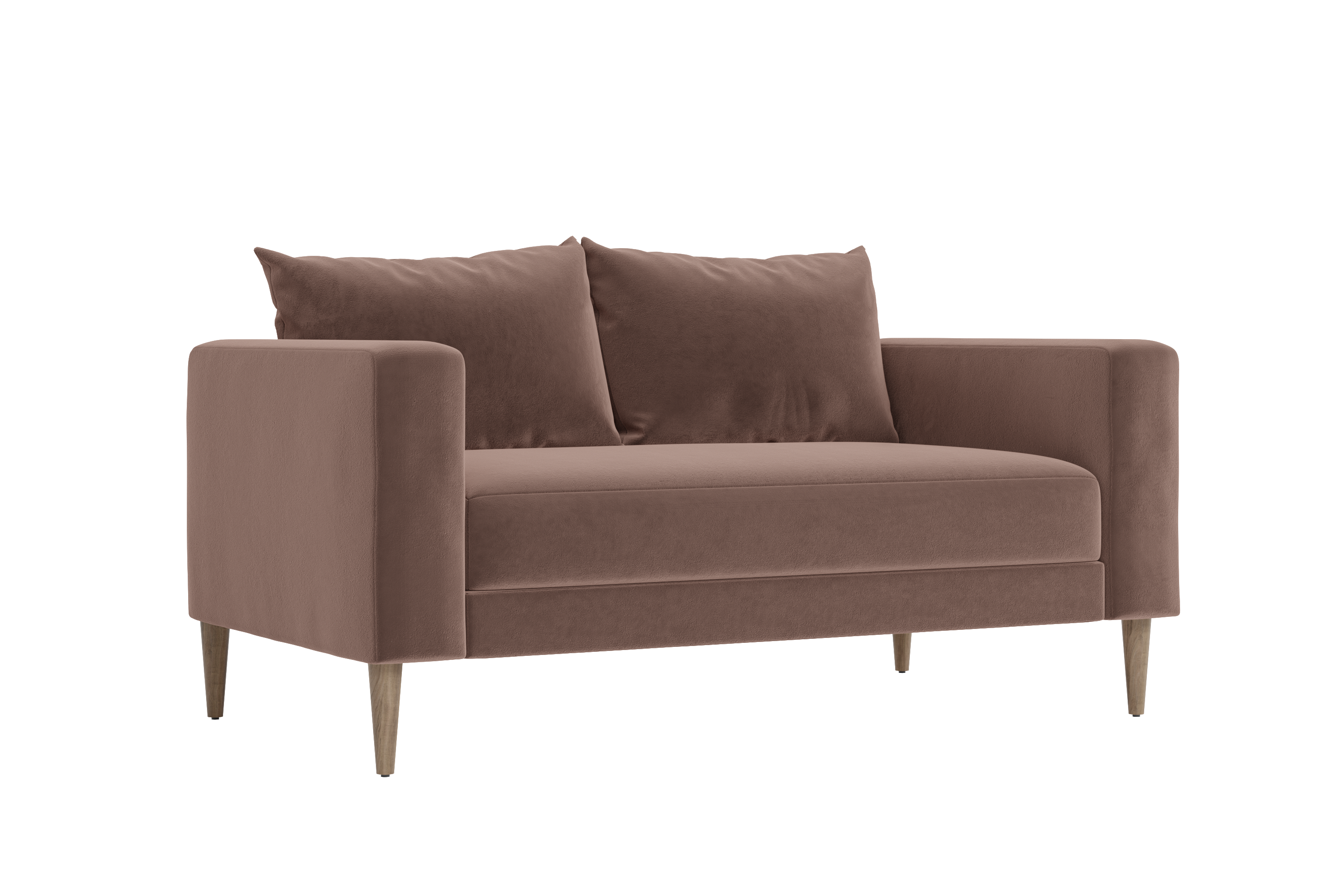 The Essential Loveseat | Recycled Velvet