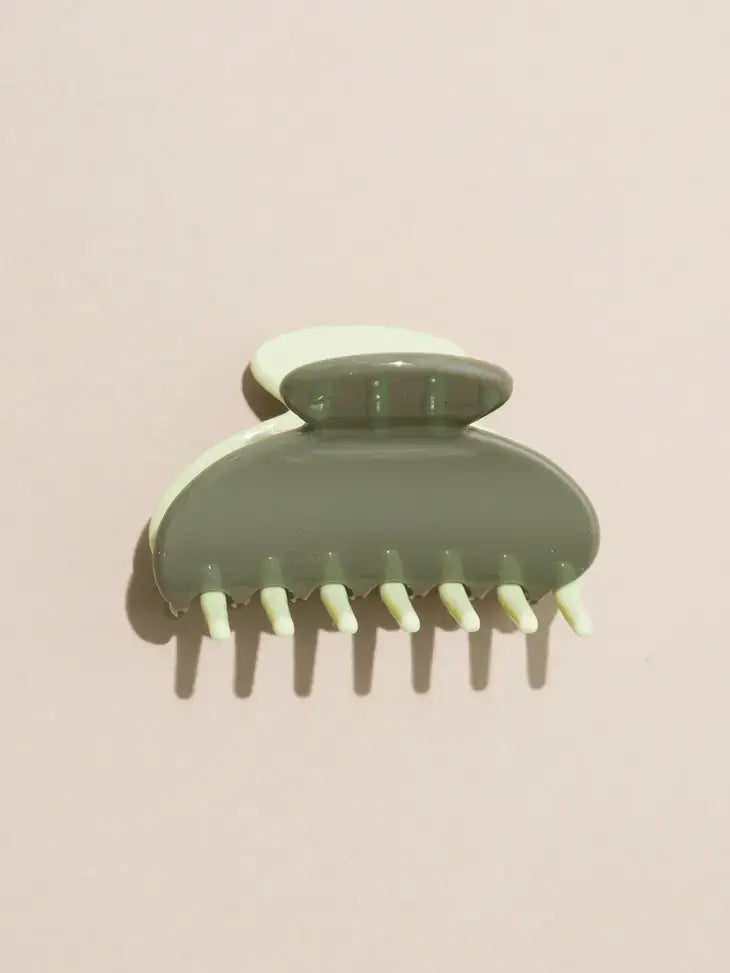 Small Hair Claw Clips: Cherry