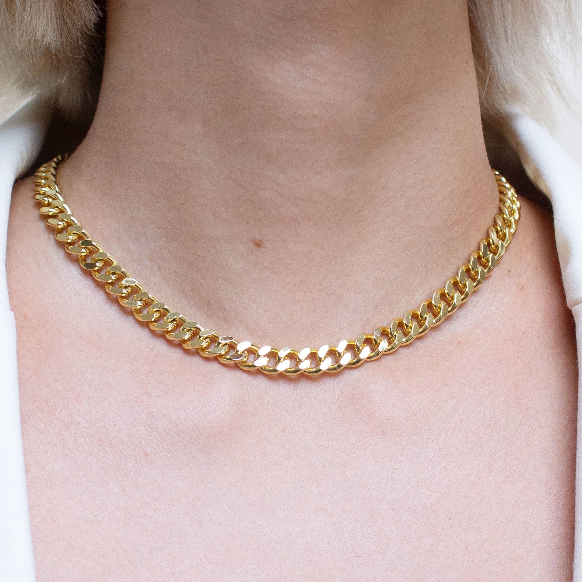 Think Link Chain Necklace | Gold