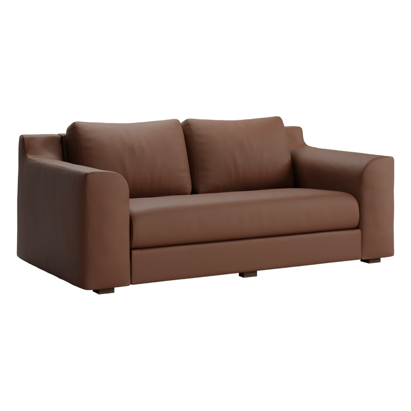 The Elevate Loveseat | Cactus Leather
