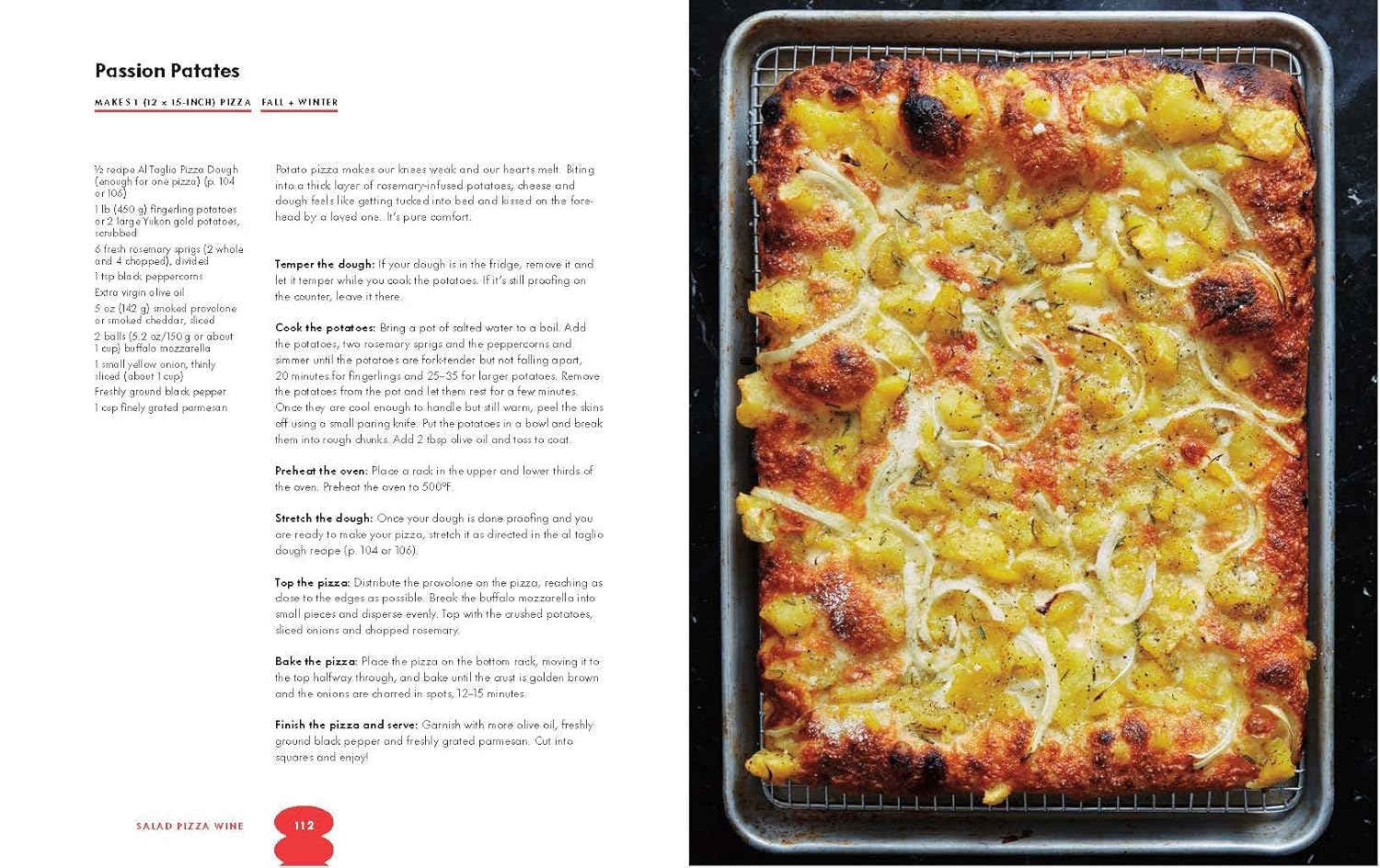 Salad Pizza Wine | Cookbook