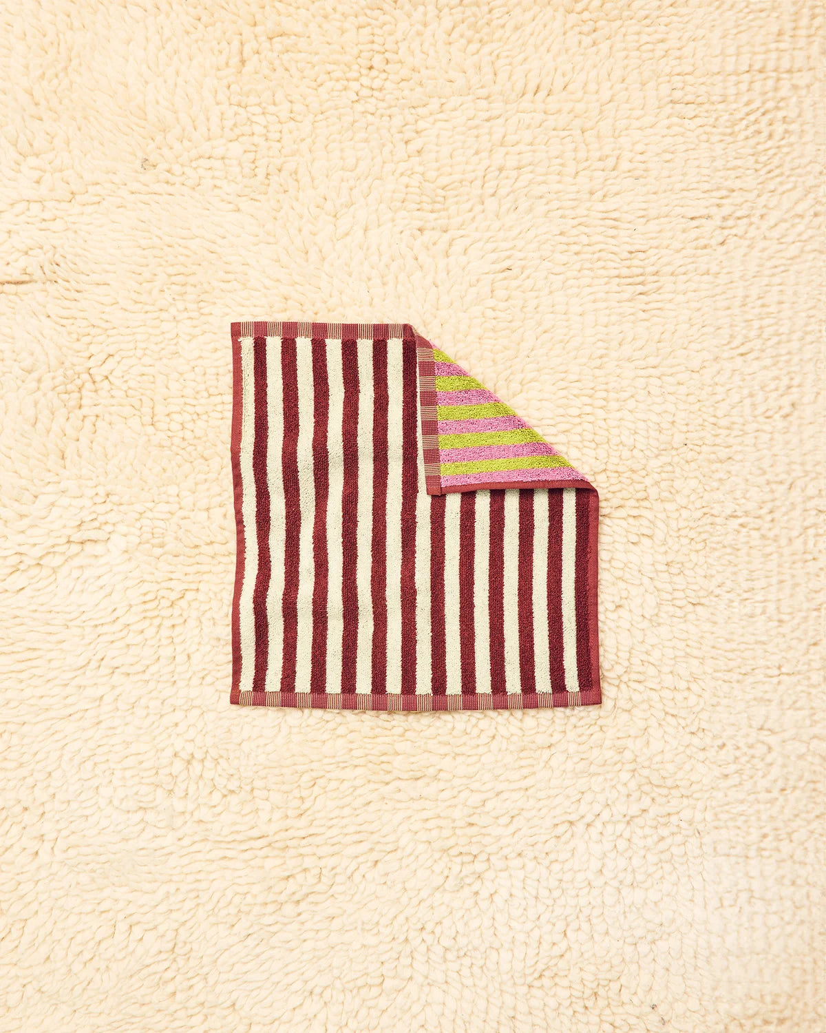 Bug Stripe Washcloth | Caterpillar