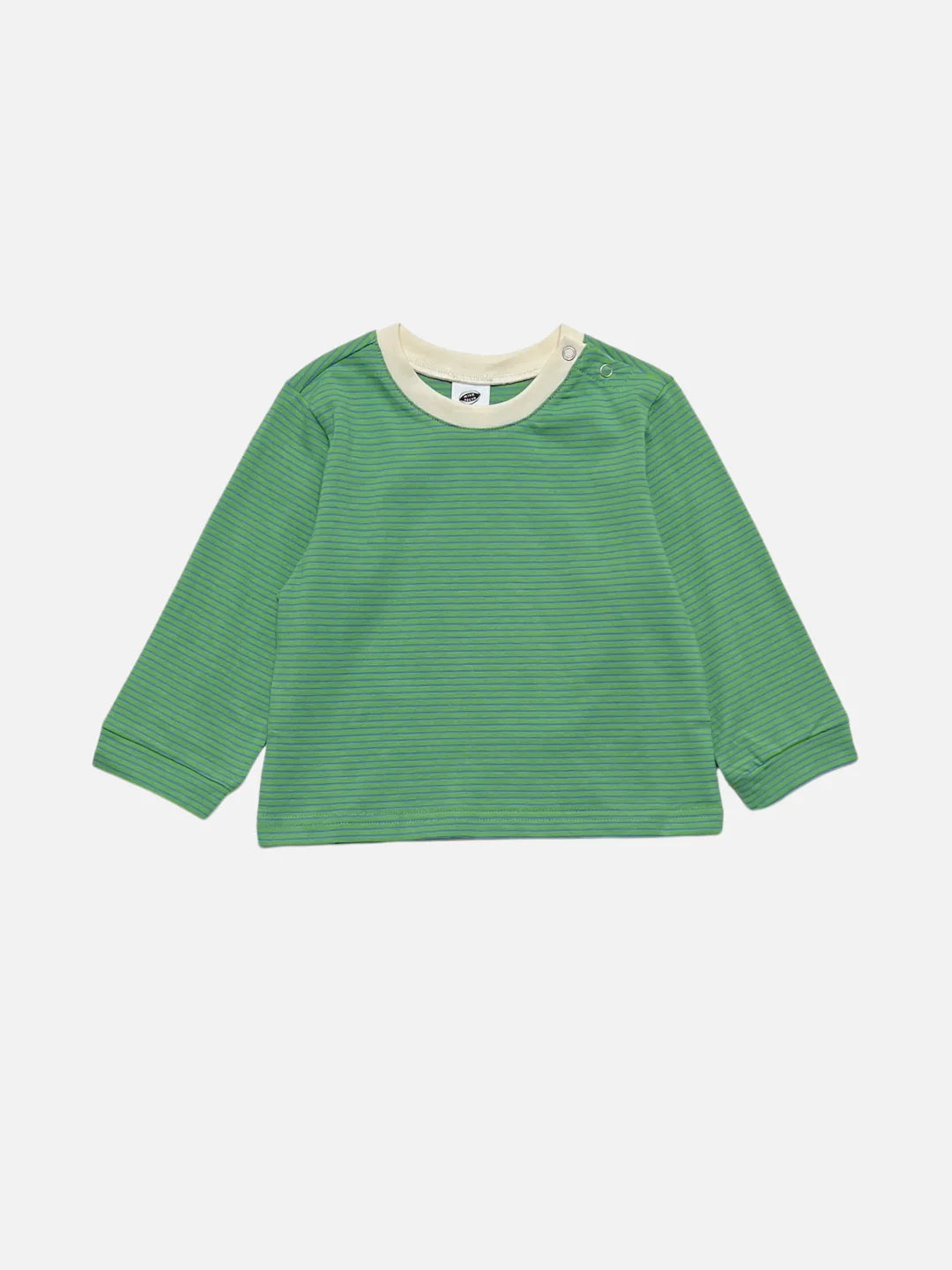 Baby Stripe Longsleeve | Green + Blue