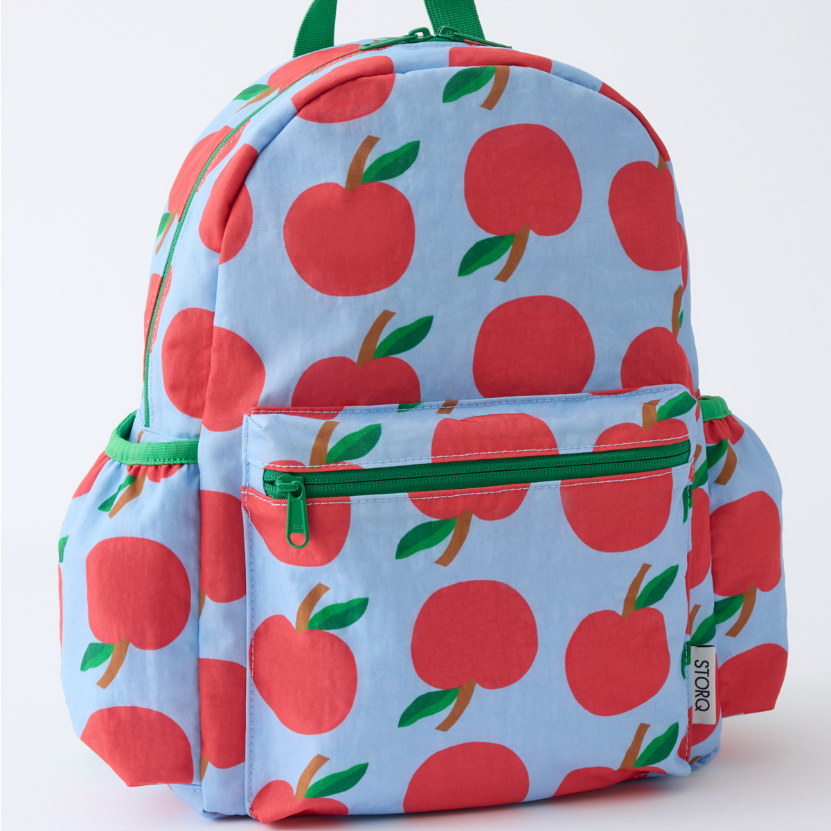 Cool Kid Backpack | Blue & Rust Stripe