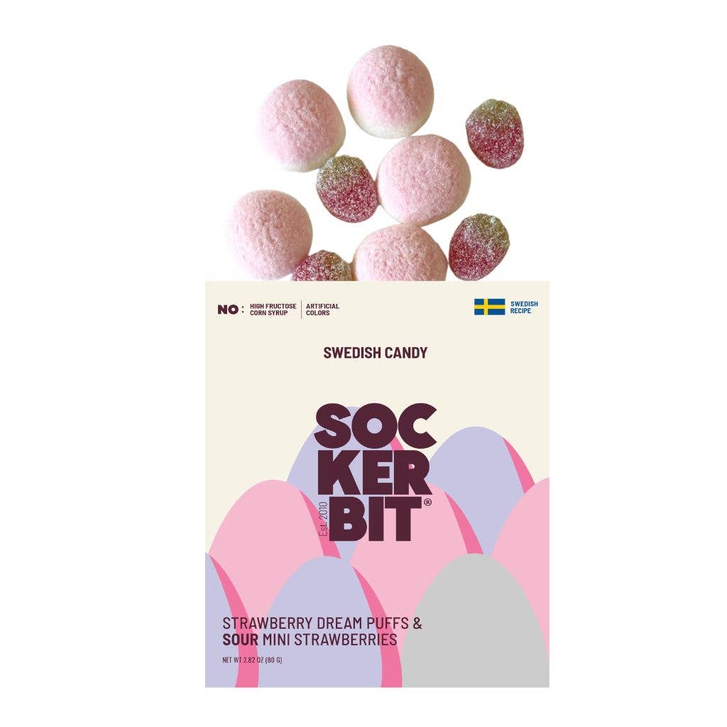 Strawberry Dream Swedish Candy Bag