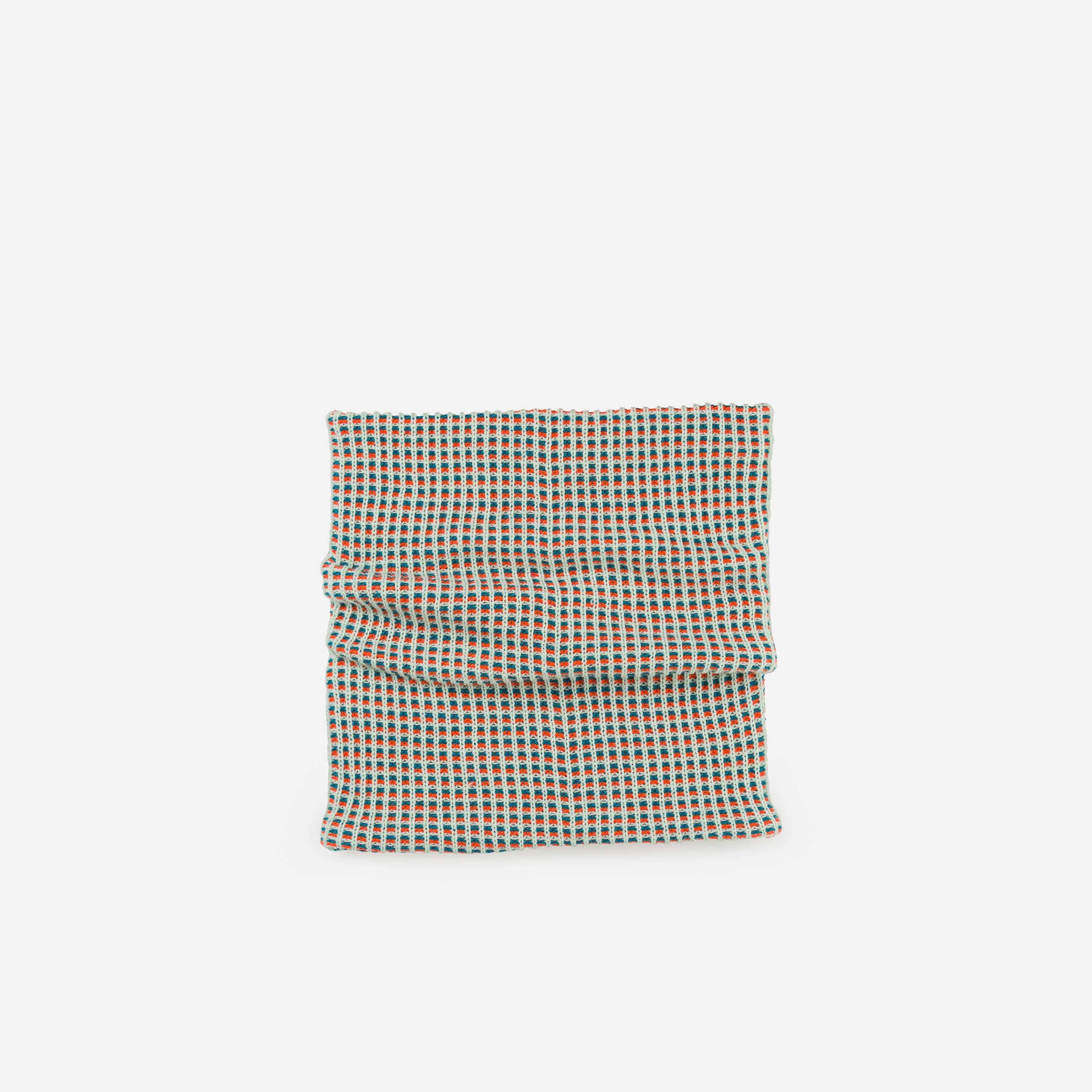 Grid Snood - Jade