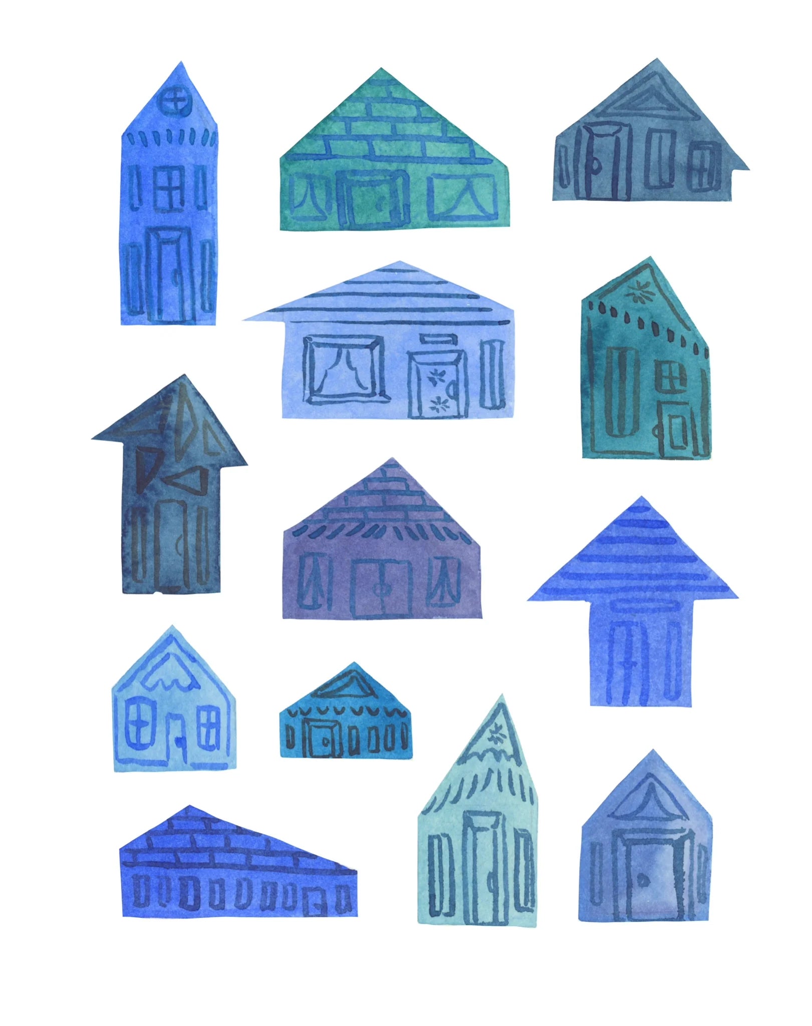 8”x10” Giclée Fine Art Print: The Blues