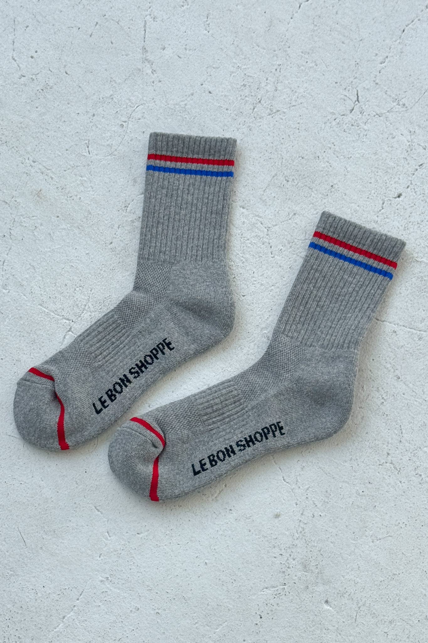 Boyfriend Socks: Clean White