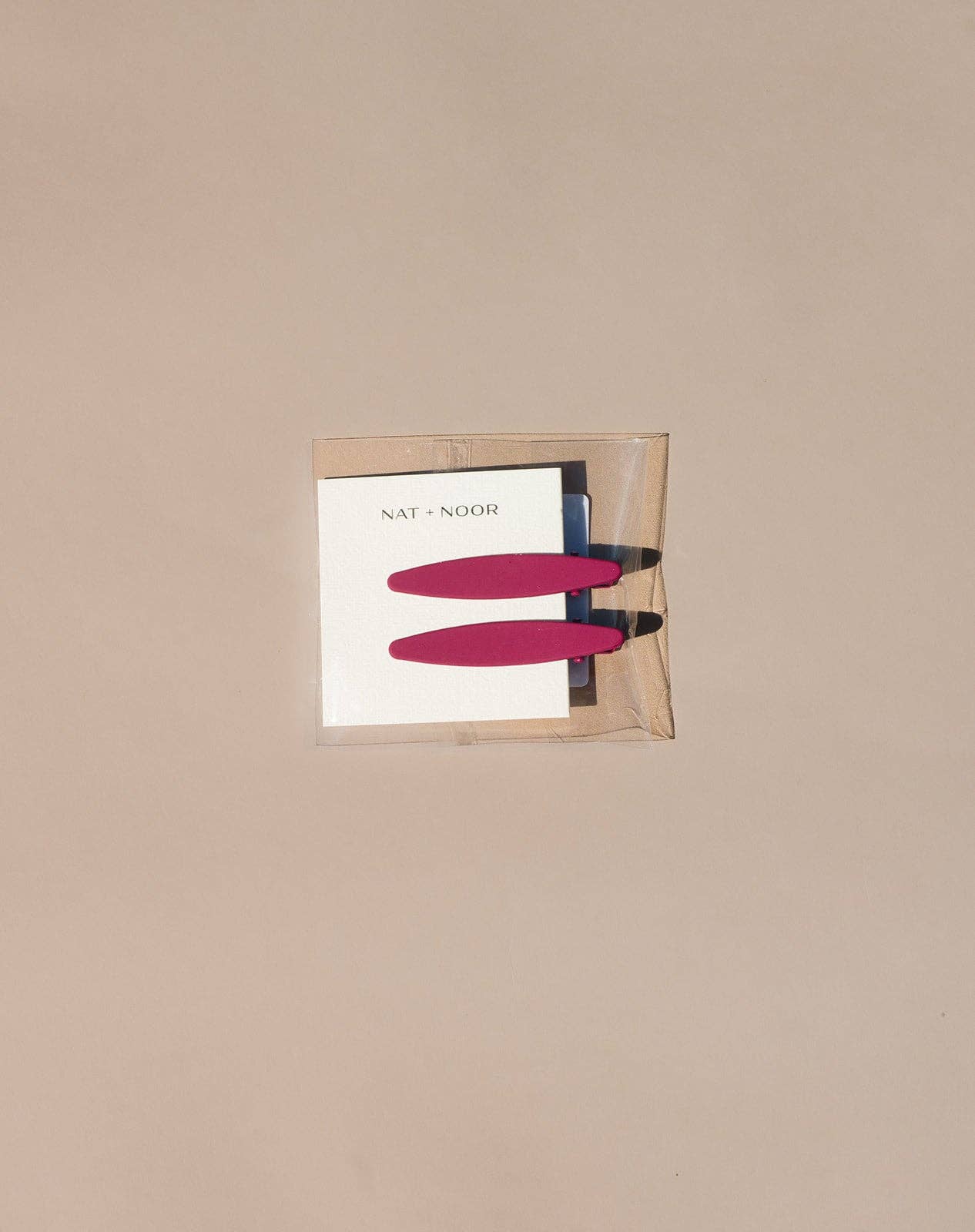 Celine Hair Clips | Plum
