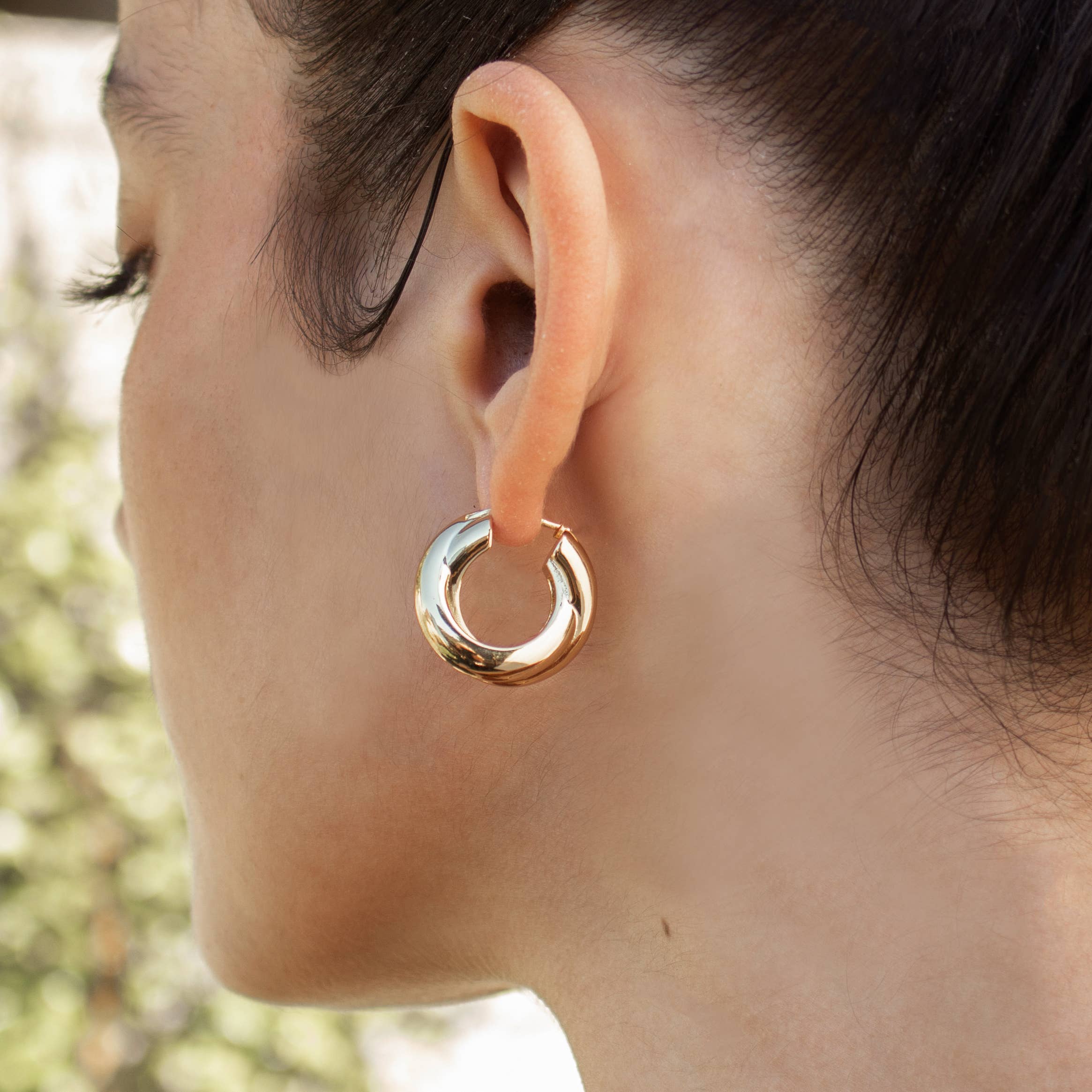 Hoop Earrings | Gold
