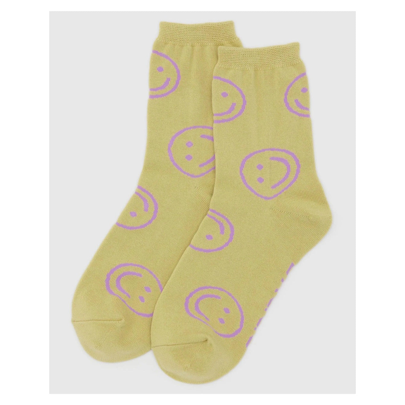 Crew Socks | Straw Happy