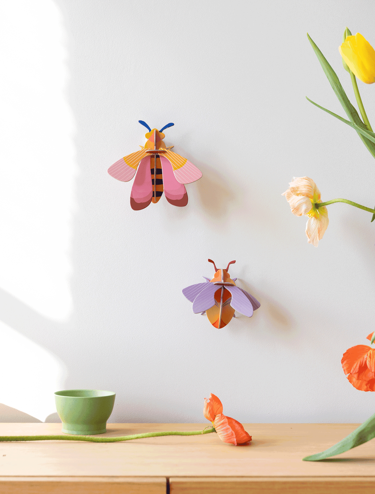 3D Wall Art | Pink Bee
