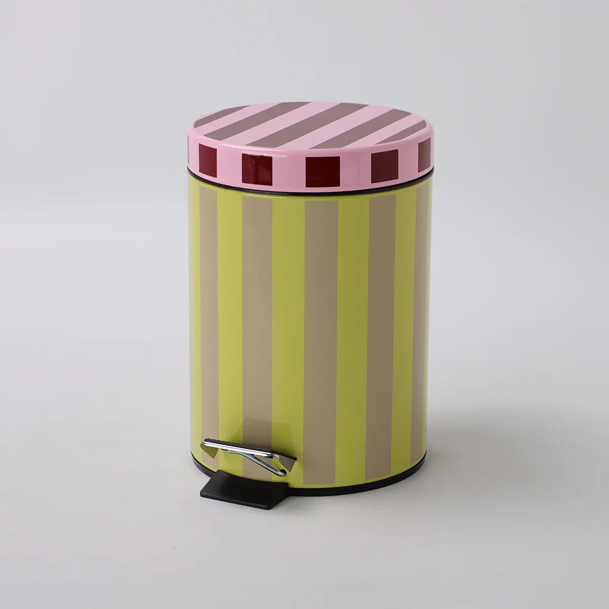 Pedal Trash Bin | Firefly Stripe