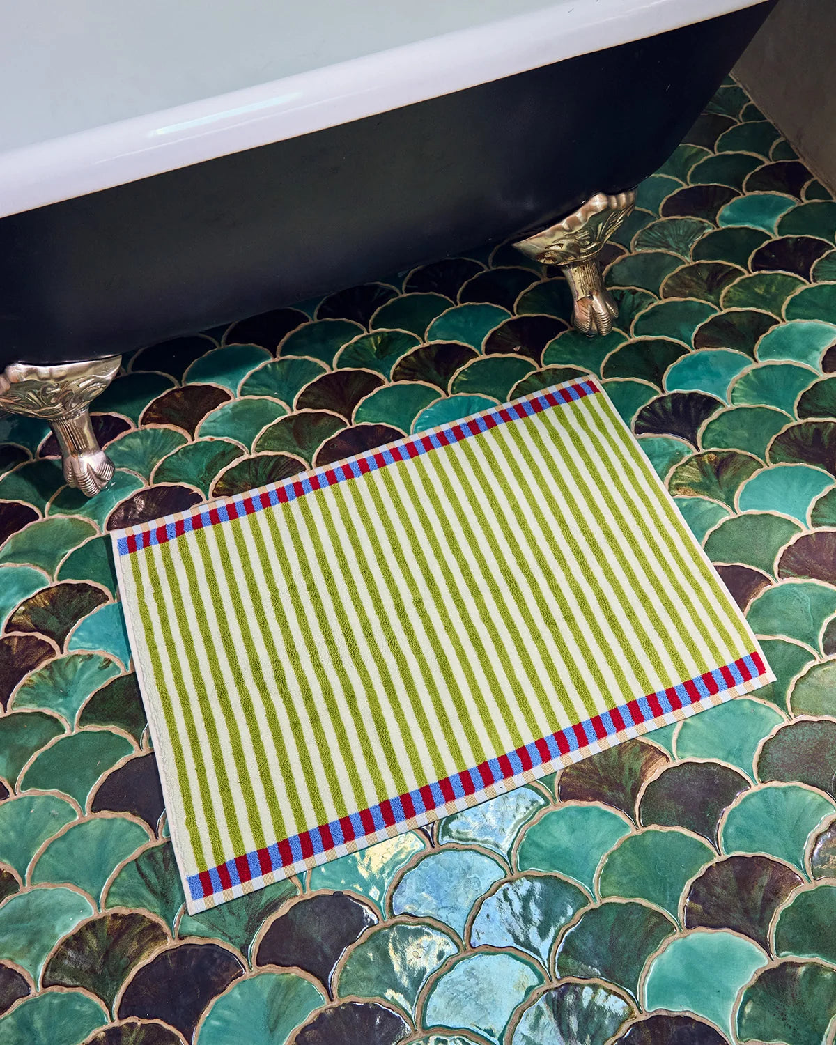 Bug Stripe Bathmat | Lanternfly