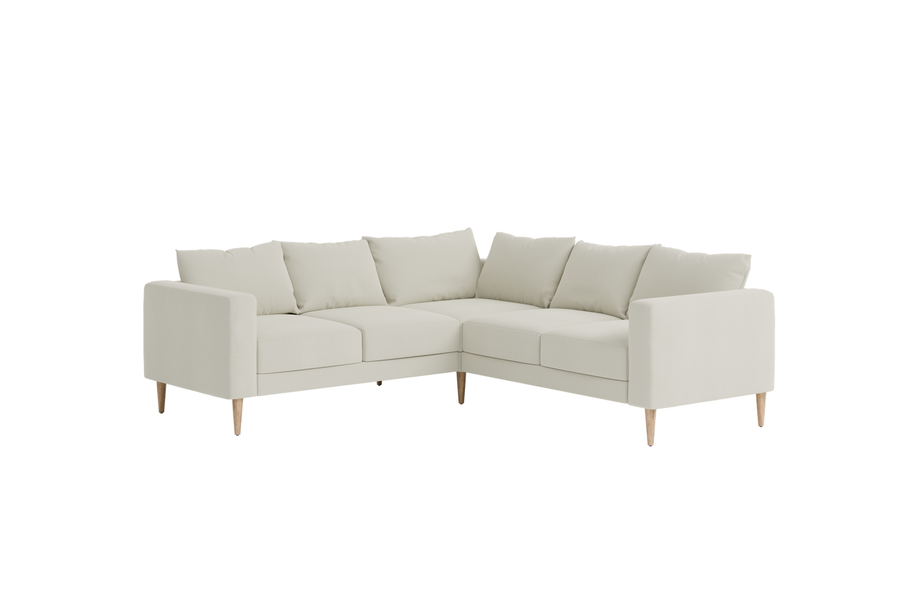 The Essential Corner Sectional | 5 Seat | Upcycled Poly