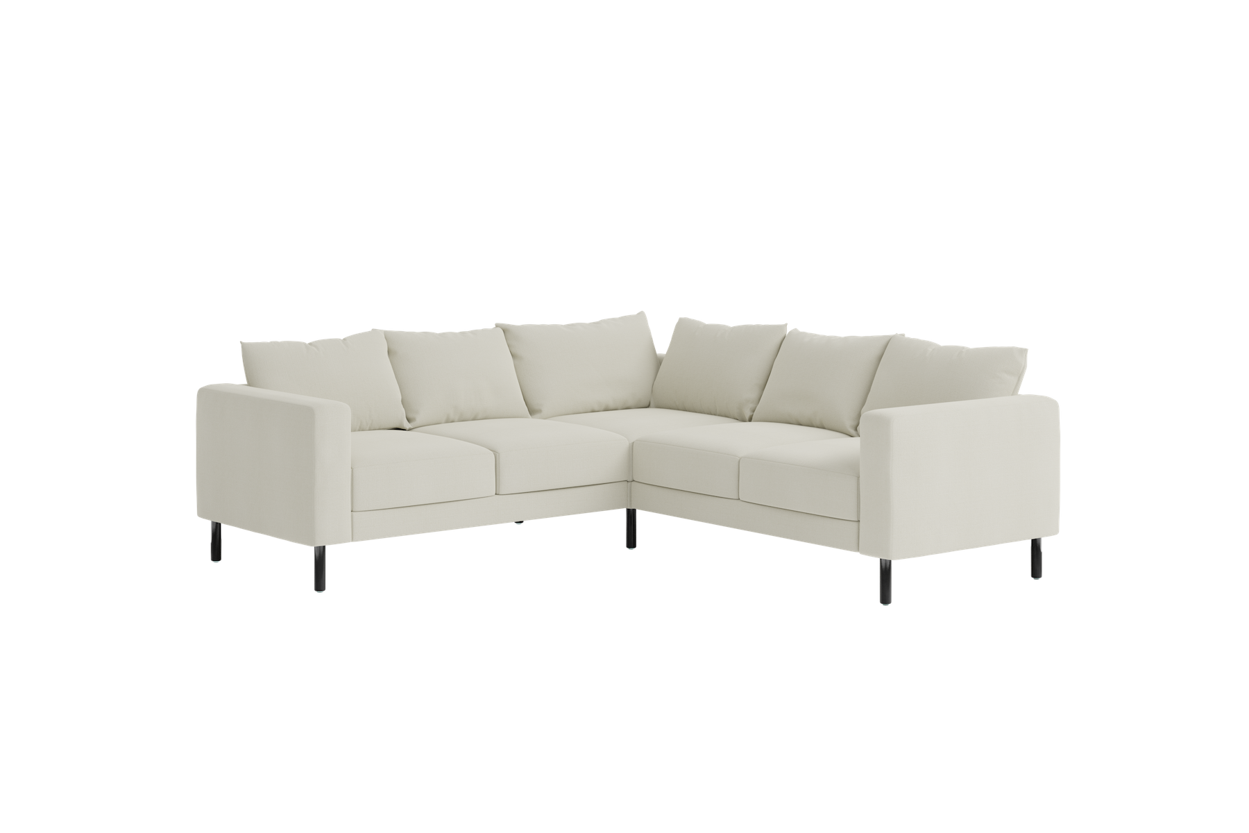 The Essential Corner Sectional | 5 Seat | Upcycled Poly