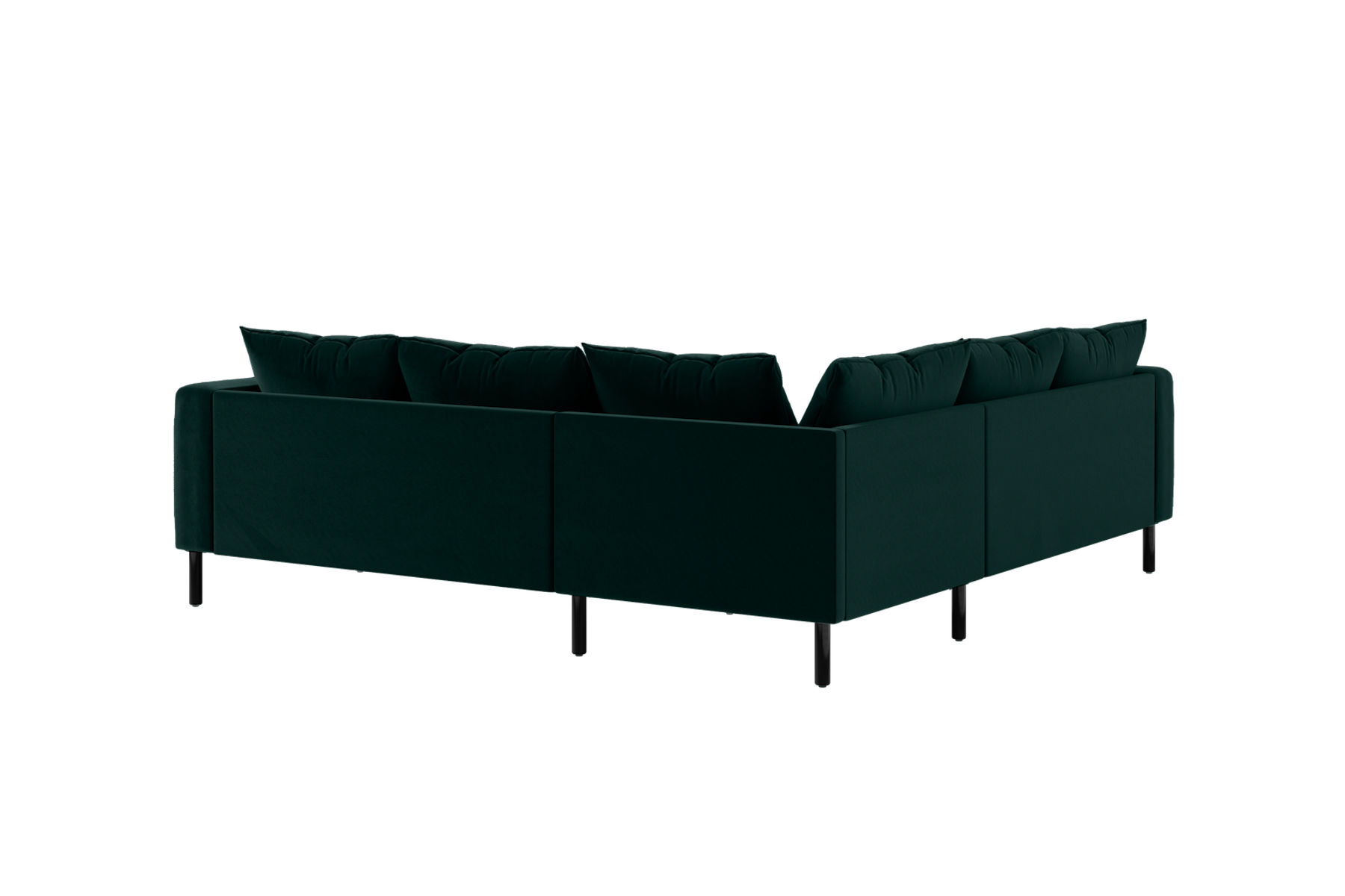 The Essential Corner Sectional | 5 Seat | Recycled Velvet