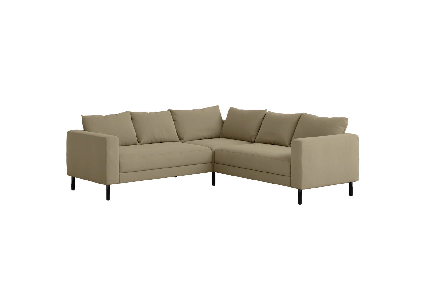 The Essential Corner Sectional | 5 Seat | Upcycled Poly