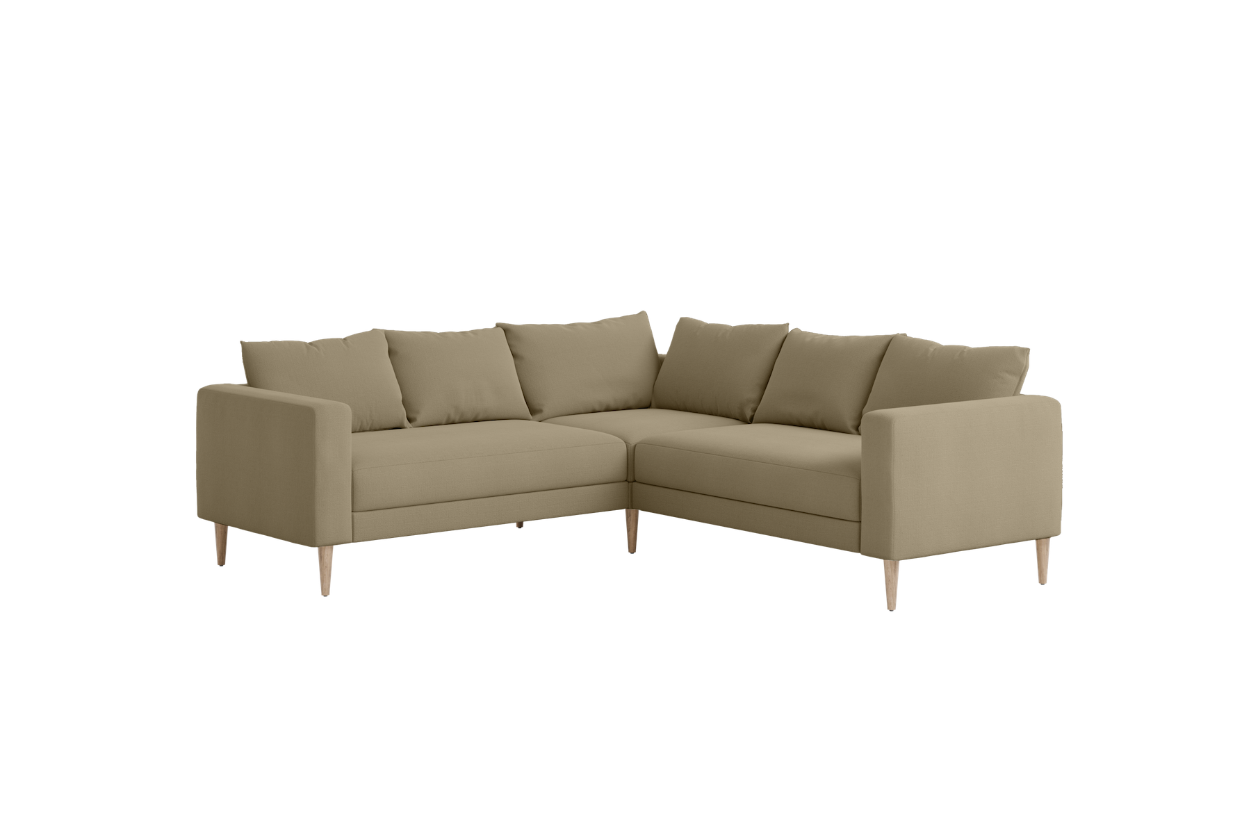 The Essential Corner Sectional | 5 Seat | Upcycled Poly