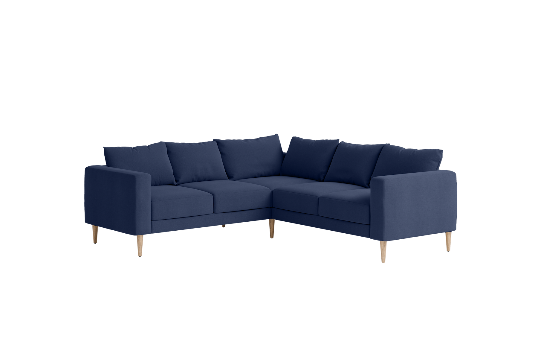The Essential Corner Sectional | 5 Seat | Upcycled Poly
