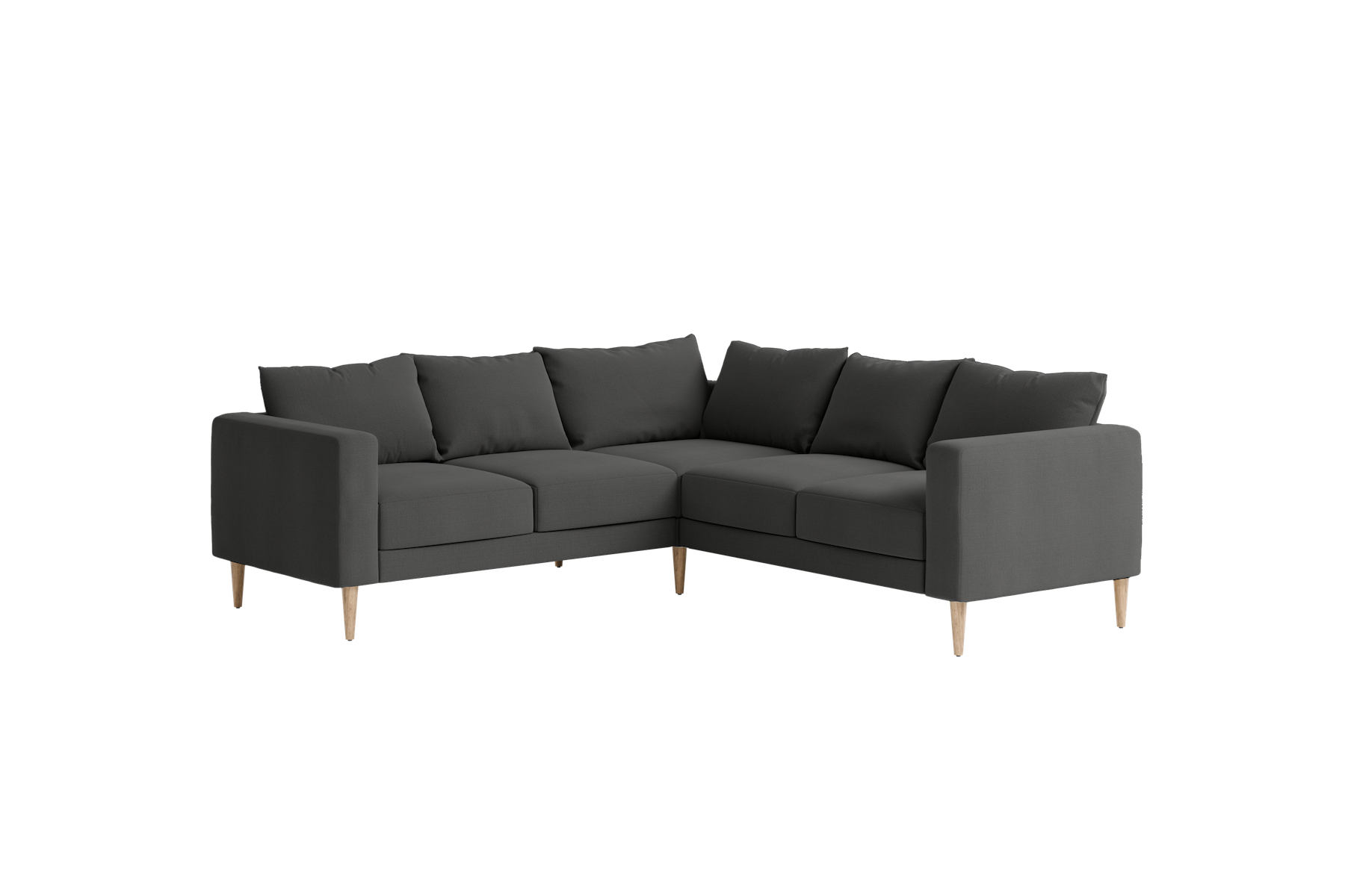 The Essential Corner Sectional | 5 Seat | Upcycled Poly